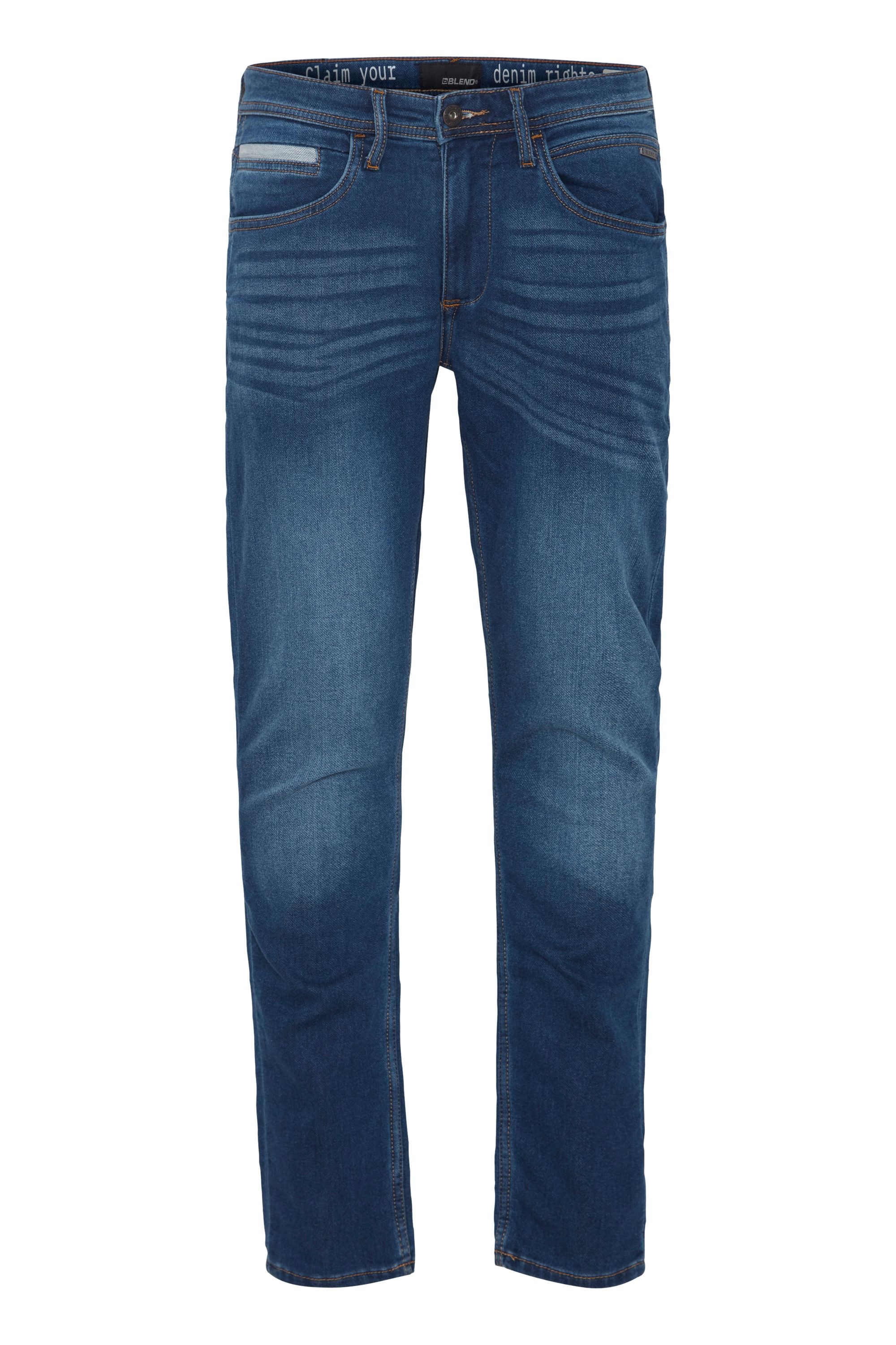 Blend 5-Pocket-Hose "BHTwister" Stilvolle Regular-Fit-Jeans günstig online kaufen