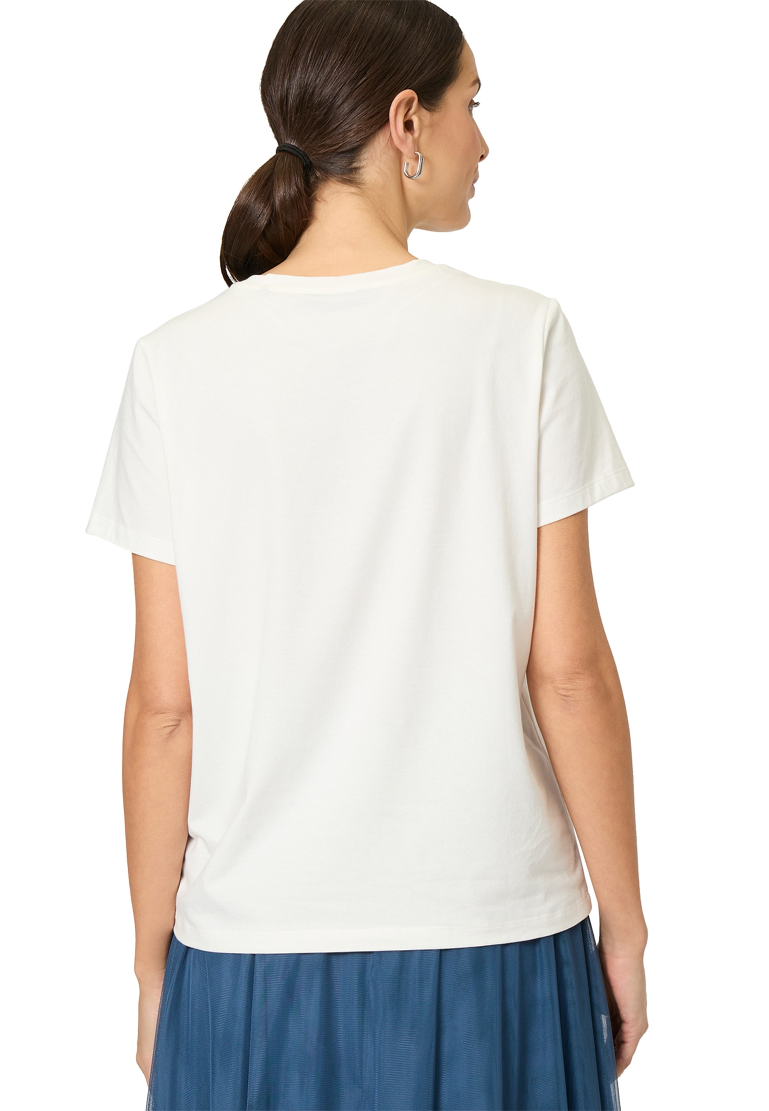 Zero Kurzarmshirt »zero Shirt mit Motiv«, (1 tlg.), weiteres Detail