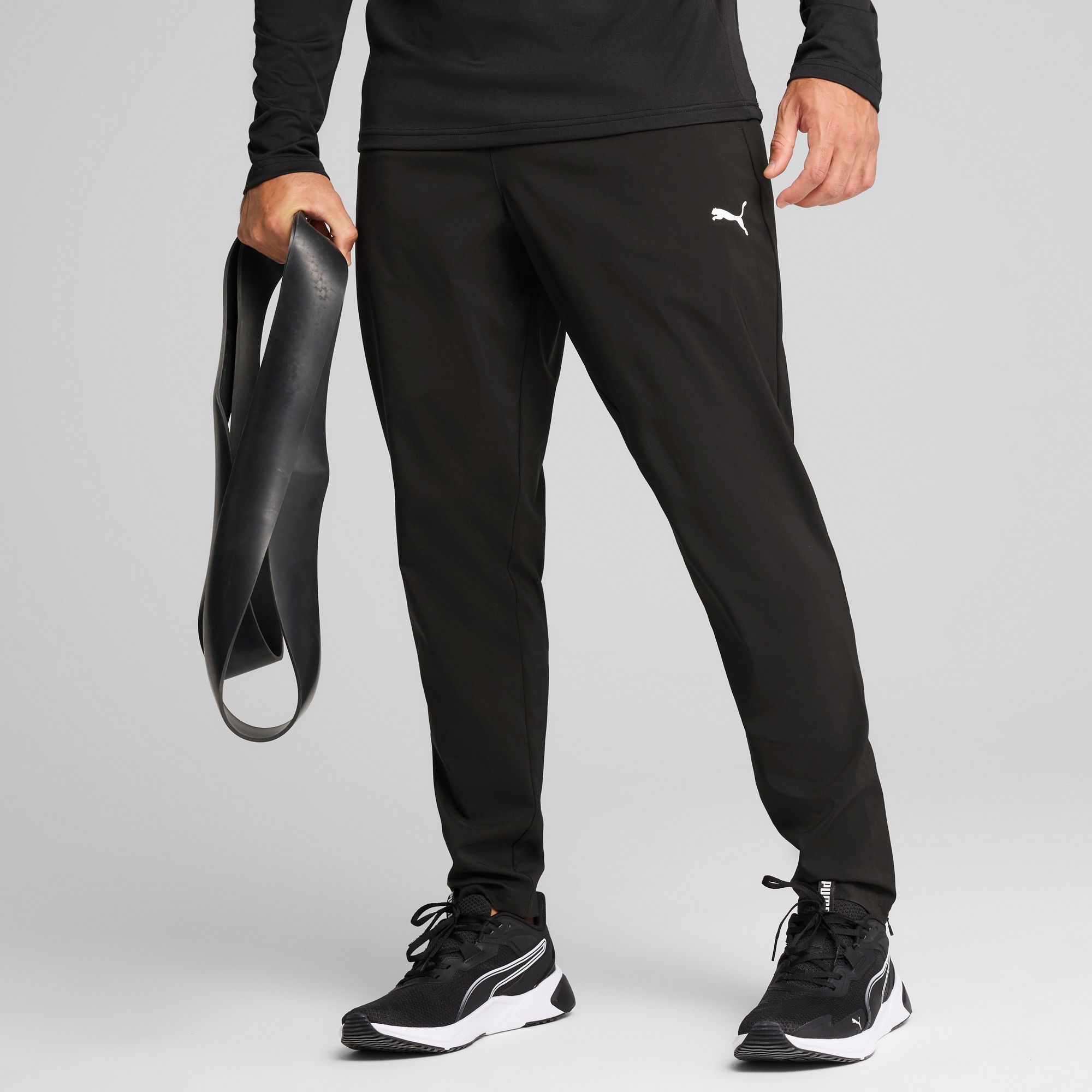 PUMA Trainingshose "M TAD ESSENTIALS WOVEN TAPERED PANT" für Fitness und sp günstig online kaufen