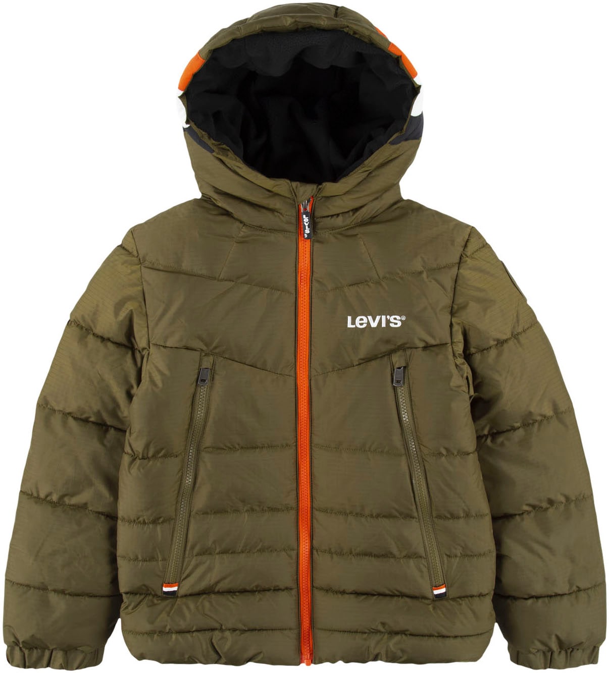 Levi's® Kids Outdoorjacke »LVB SHERPA LINED PUFFER«, mit Kapuze, for BOYS