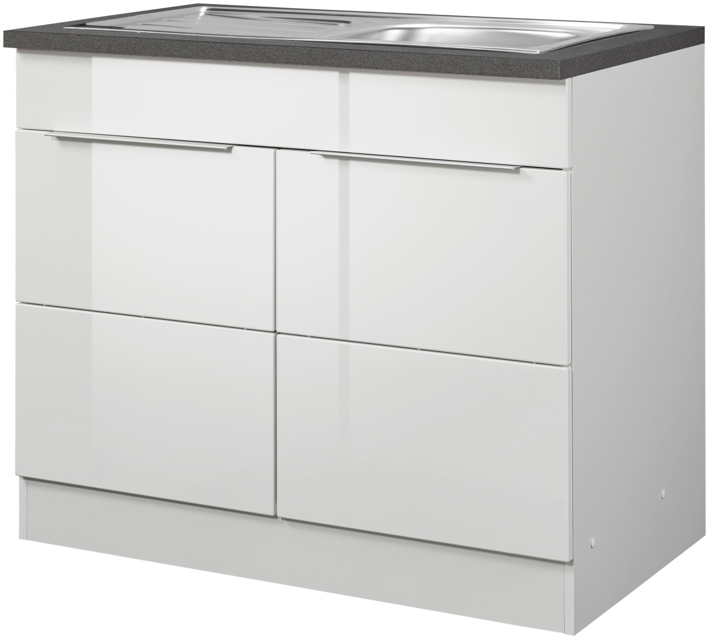 Spülenschrank »KS-Brindisi«, 100 cm breit, inklusive Einbauspüle