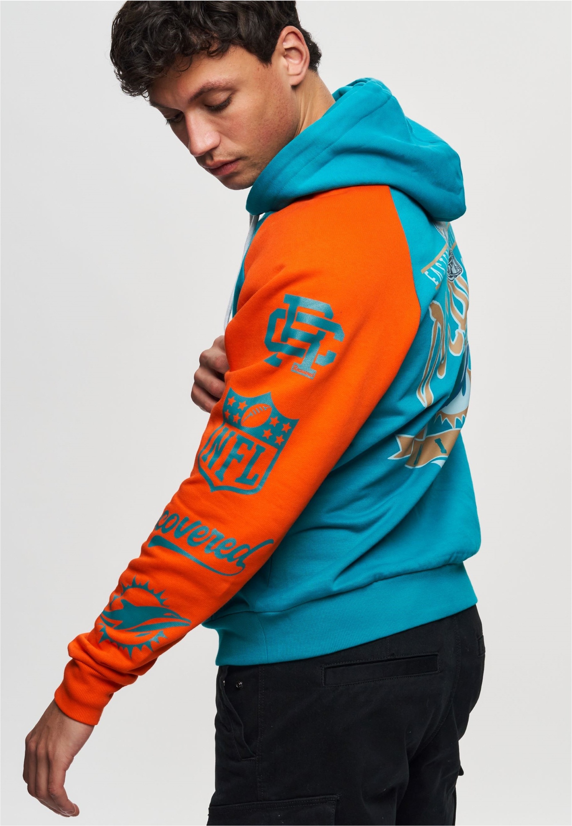 Recovered Kapuzensweatshirt »NFL Dolphins Eastern Div«, im zeitlosen Design