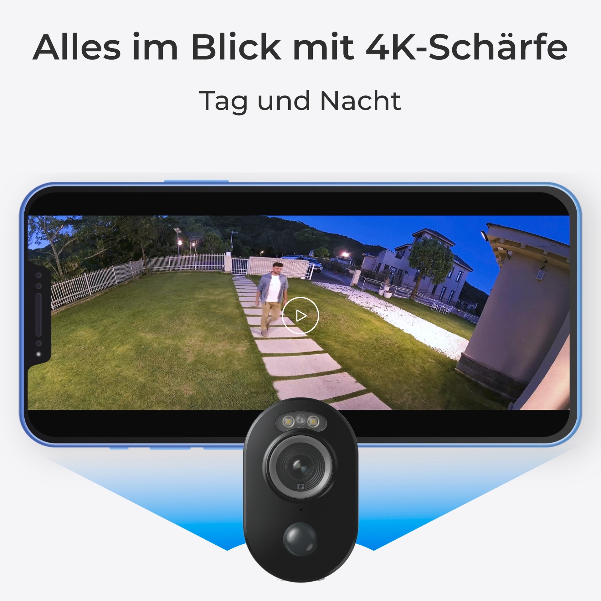 Reolink Überwachungskamera »Hub 1 mit 2x Argus B350 + 2x Solarpanel«, Außenbereich