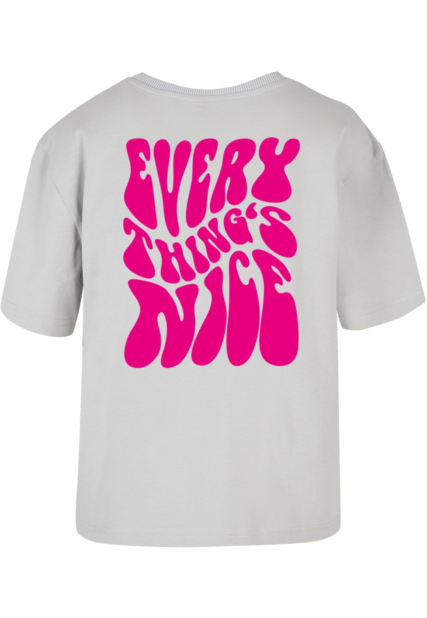 Miss Tee T-Shirt "Miss Tee Damen Everythings Nice Tee" 1 Stk. günstig online kaufen
