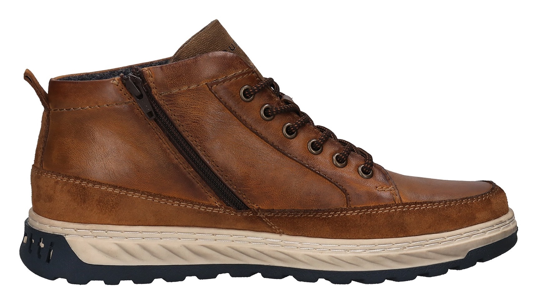 bugatti Schnürboots, High Top Sneaker, Stiefelette mit Innenreißverschluss
