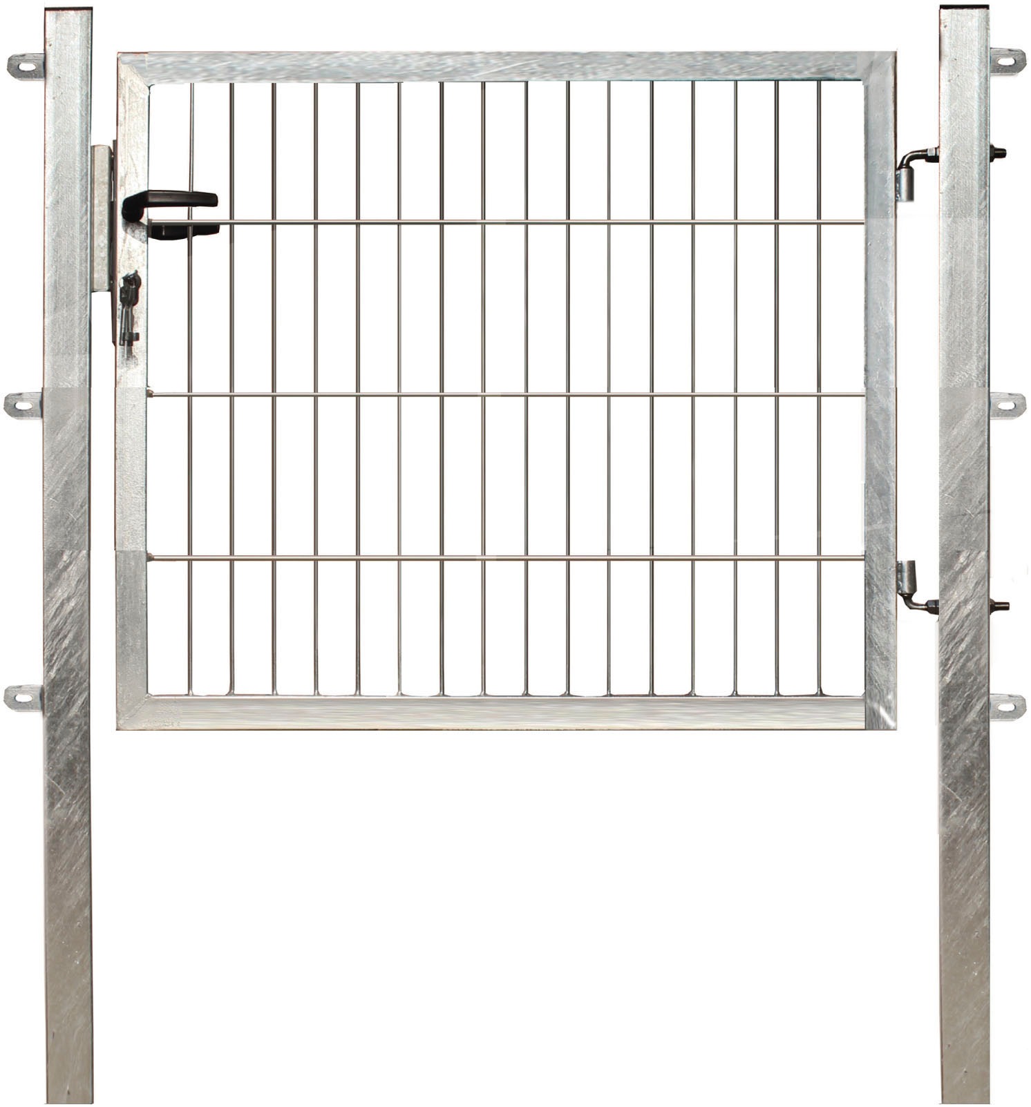 GARDEN 'N' MORE Zauneinzeltür »Einzeltor Excellent«, (Set), 83 cm hoch, feuerverzinkt