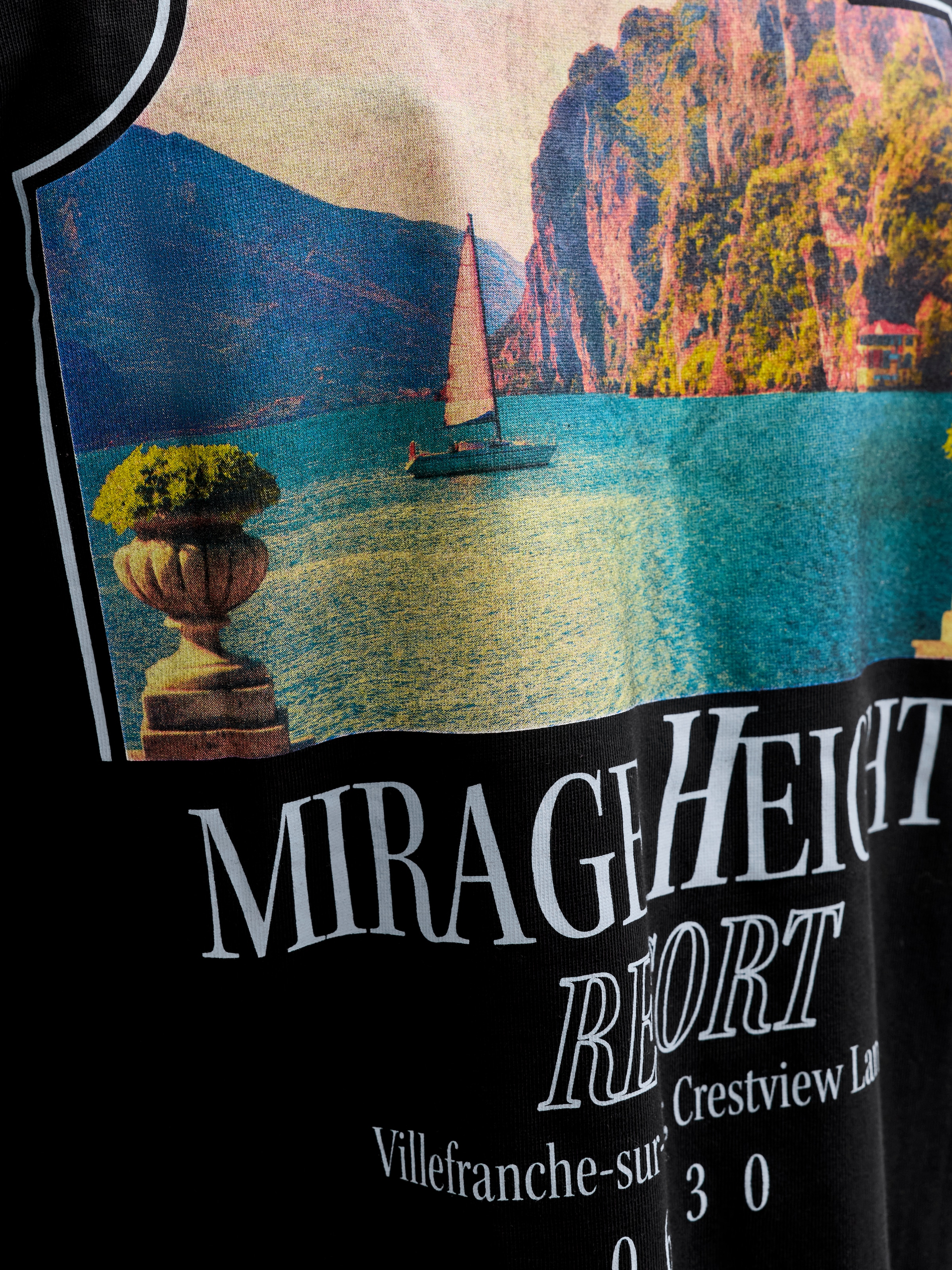 Jack & Jones Kurzarmshirt »JORSANREMO BACK TEE SS CREW NECK LN« Baumwolle