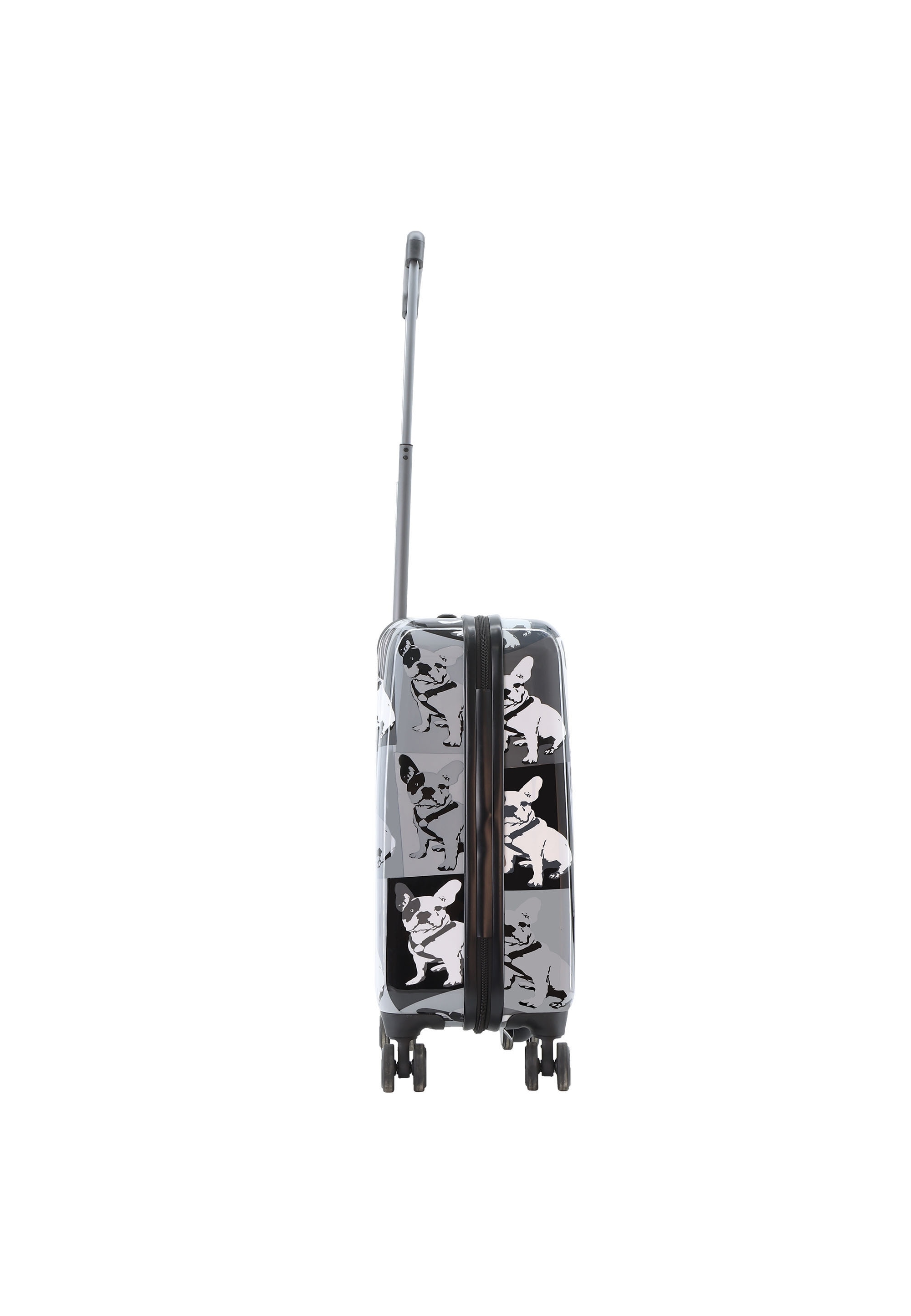 Saxoline® Koffer »Bulldog Monochrome«, aus ABS-Materialien