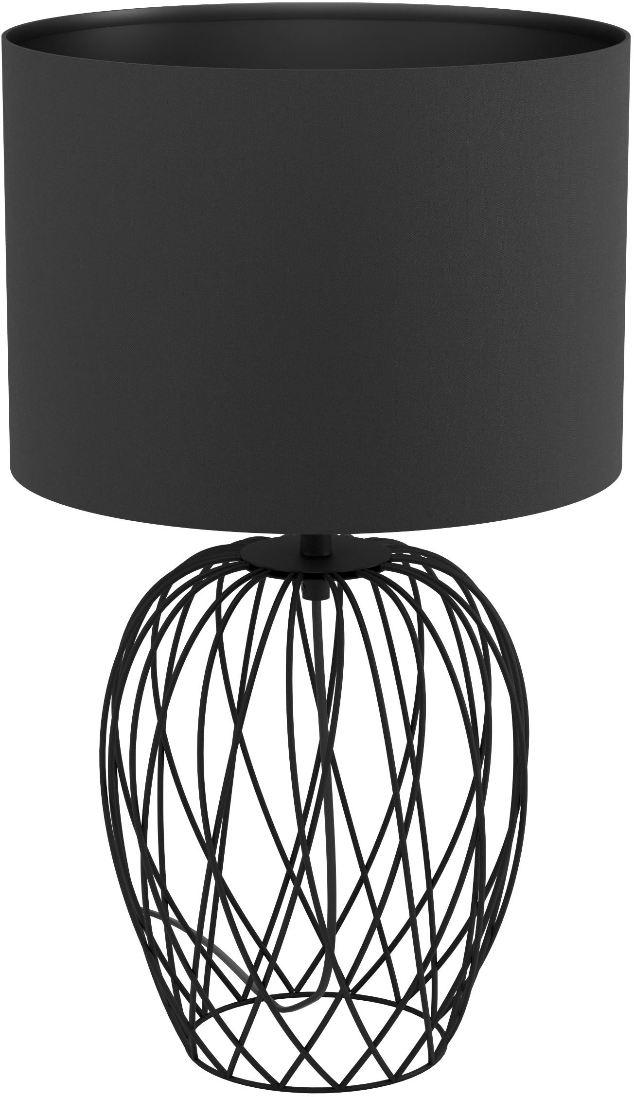 EGLO Tischleuchte »NIMLET«, Tischleuchte in schwarz aus Stahl - exkl. E27 -  40W im Sale | BAUR