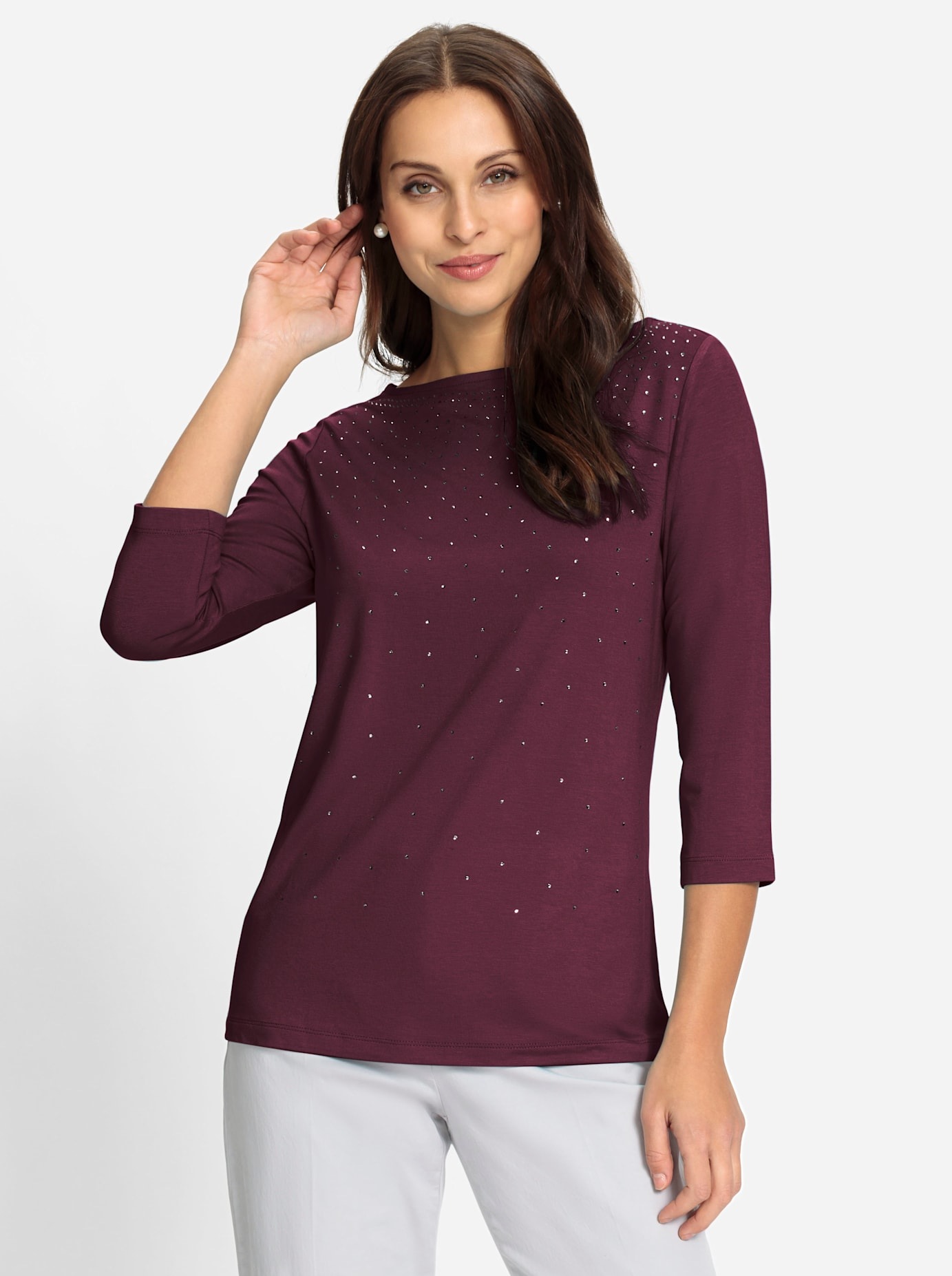 Lady 3/4-Arm-Shirt "3/4-Arm-Shirt", (1 tlg.) günstig online kaufen