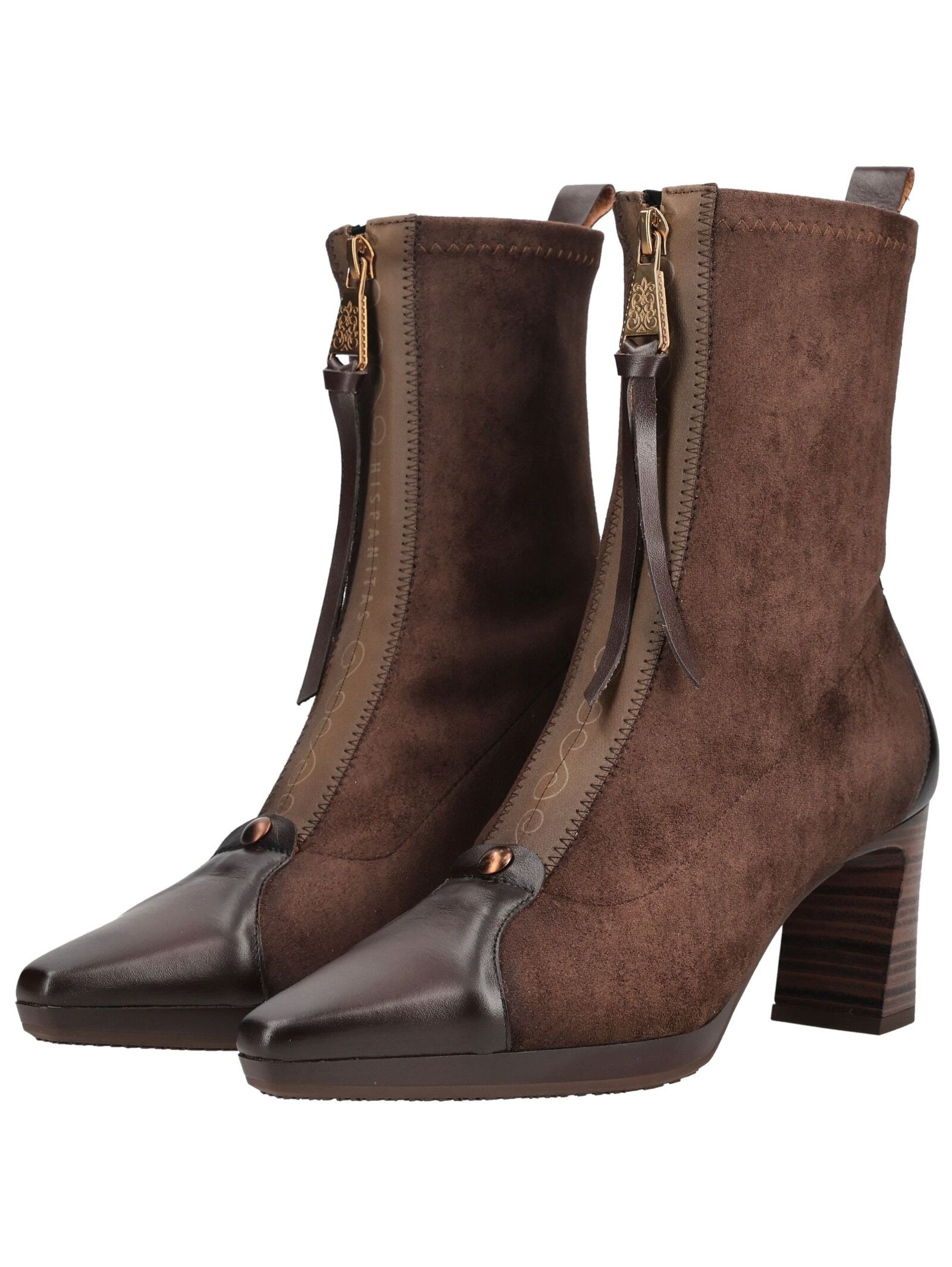 Hispanitas Stiefelette »Hispanitas Stiefelette Veloursleder/Textil«
