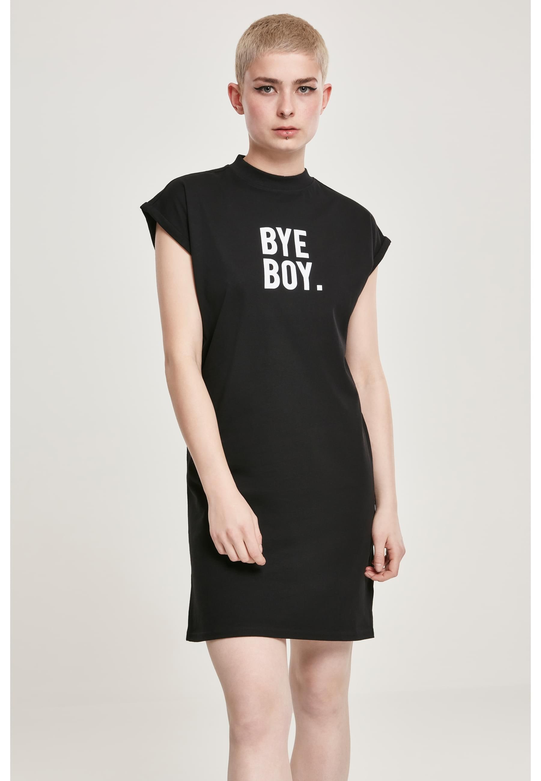 MisterTee Shirtkleid »MisterTee Damen Ladies Bye Boy Extended Shoulder Dress«, (1 tlg.)