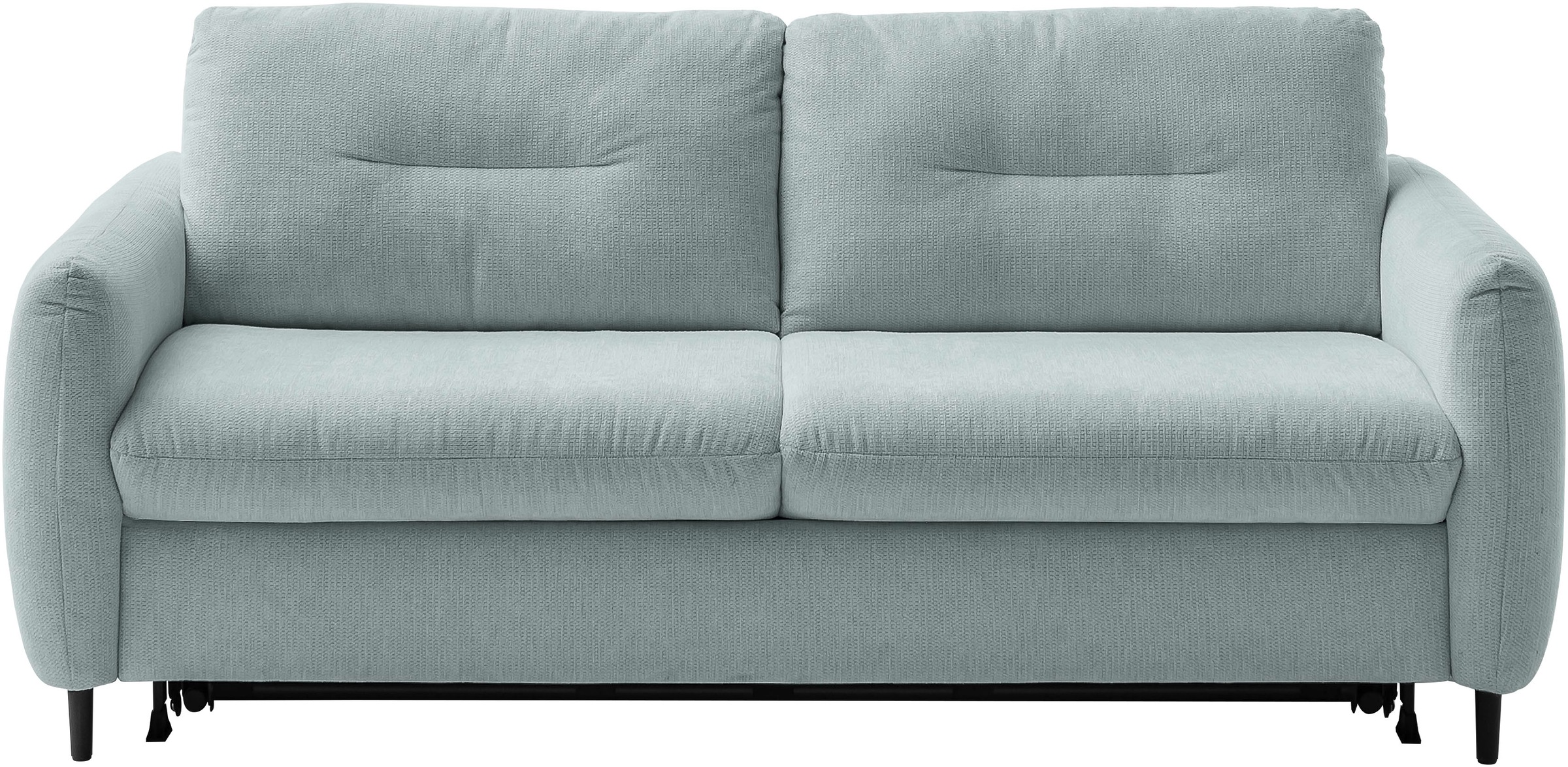 Home affaire 2-Sitzer "Clevina, Dauer-Schlafsofa mit Kaltschaummatratze, Breite 176 cm" Sofa & Bett in einem – kinderleicht ausklappbar & freistellbar im Raum