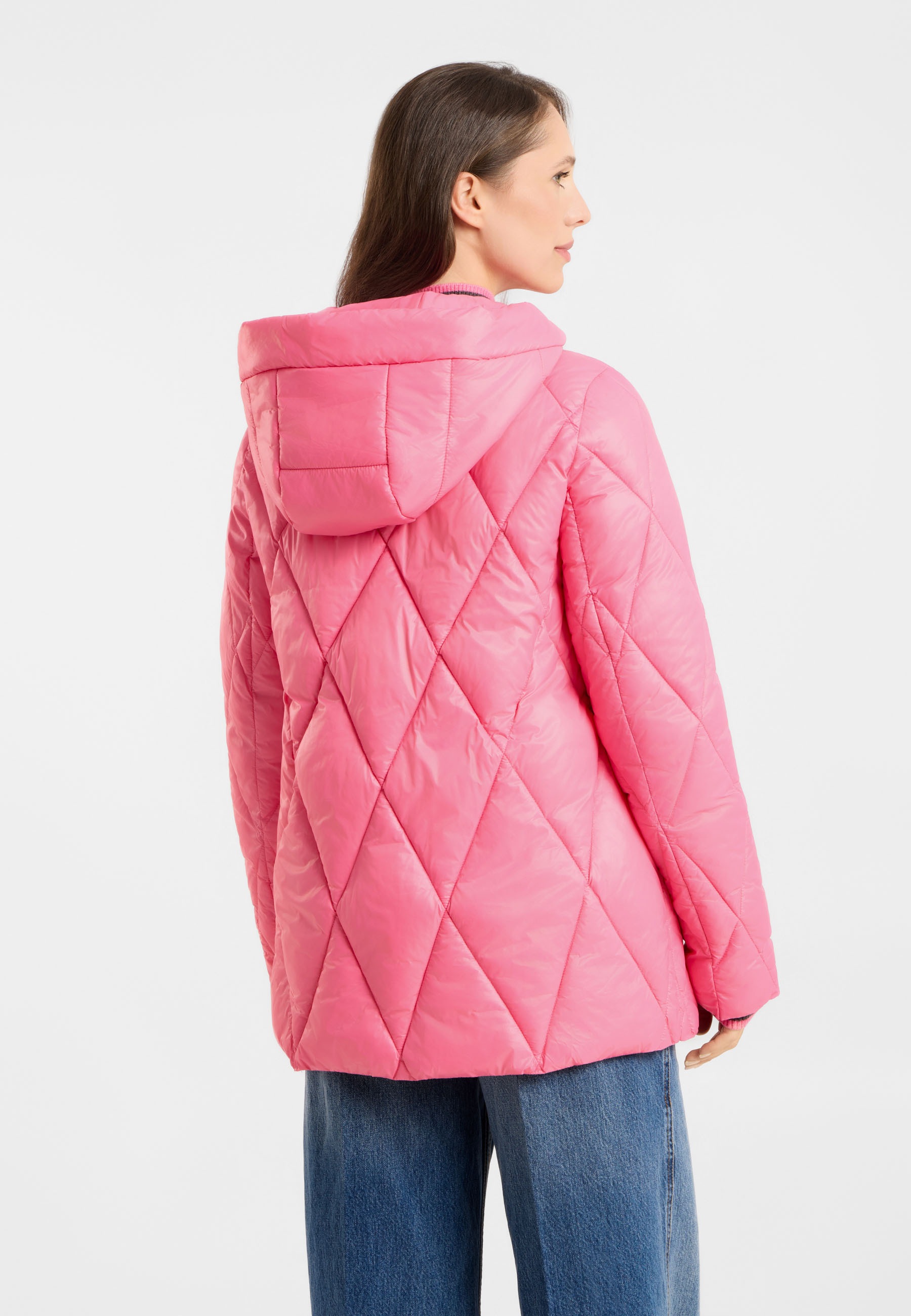 Frieda & Freddies Winterjacke »Frieda & Freddies Steppmantel mit Rautensteppung«
