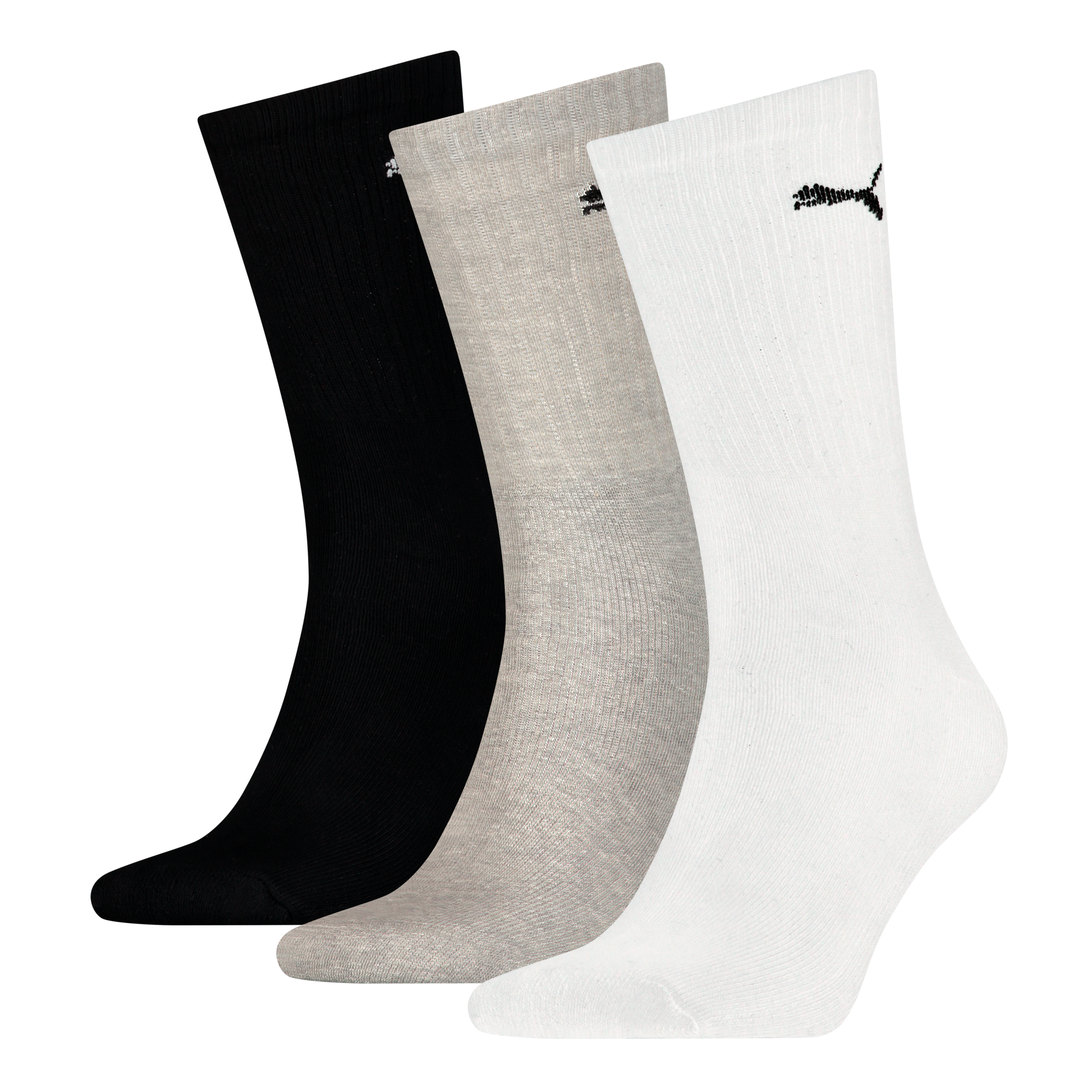 PUMA Sportsocken "PUMA UNISEX LIGHT CREW SOCK 3P", (3 Paar), Mit flacher Ze günstig online kaufen