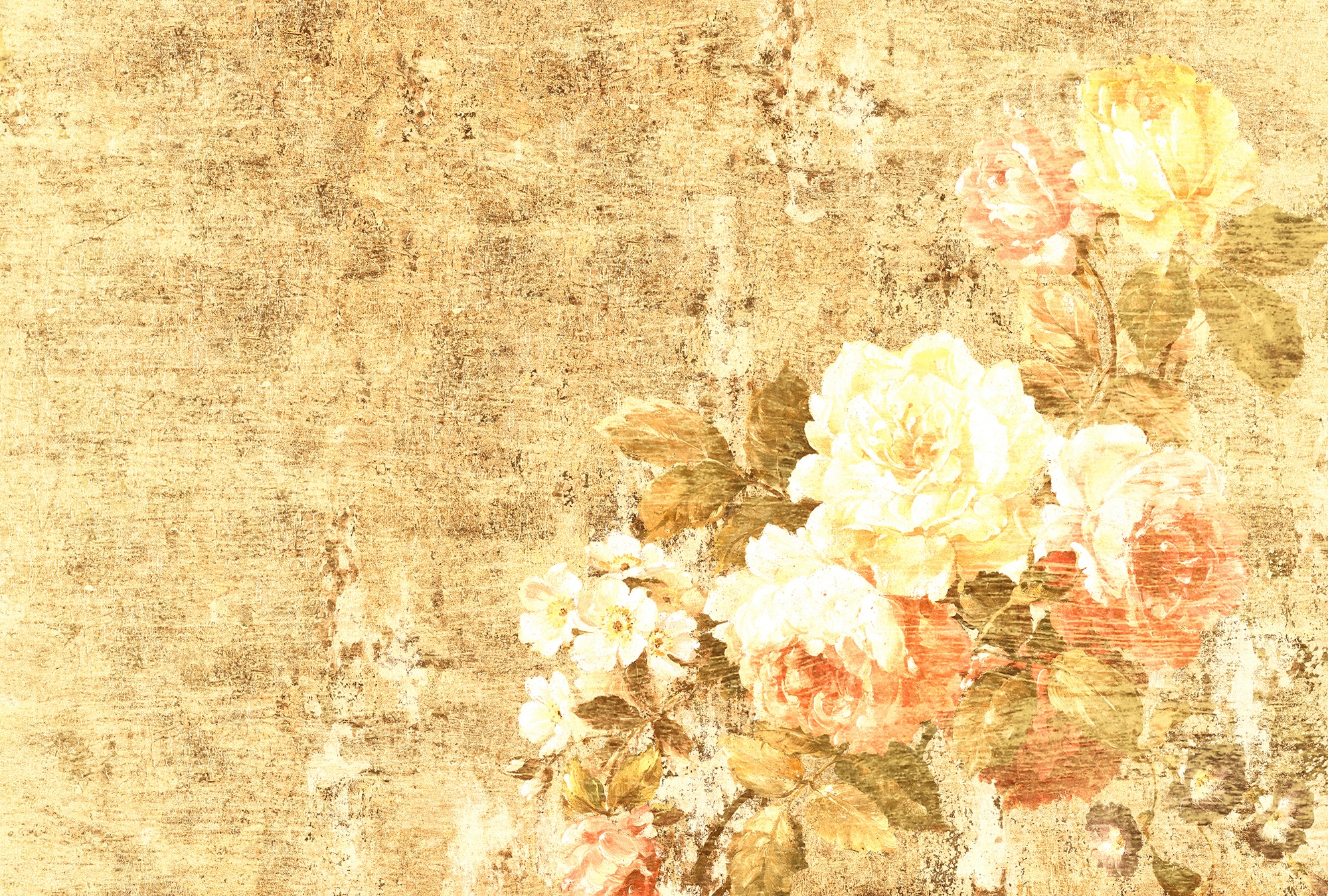 Architects Paper Fototapete "Atelier 47 Bouquet 3" floral glatt Vlies, Wand, Schräge, Decke