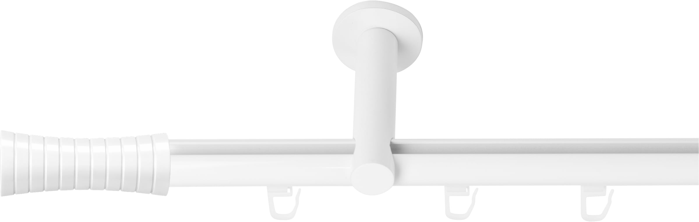 SN DECO GROUP Gardinenstange Ø 19 mm 1 läufig-läufig Fixmaß;kürzbar