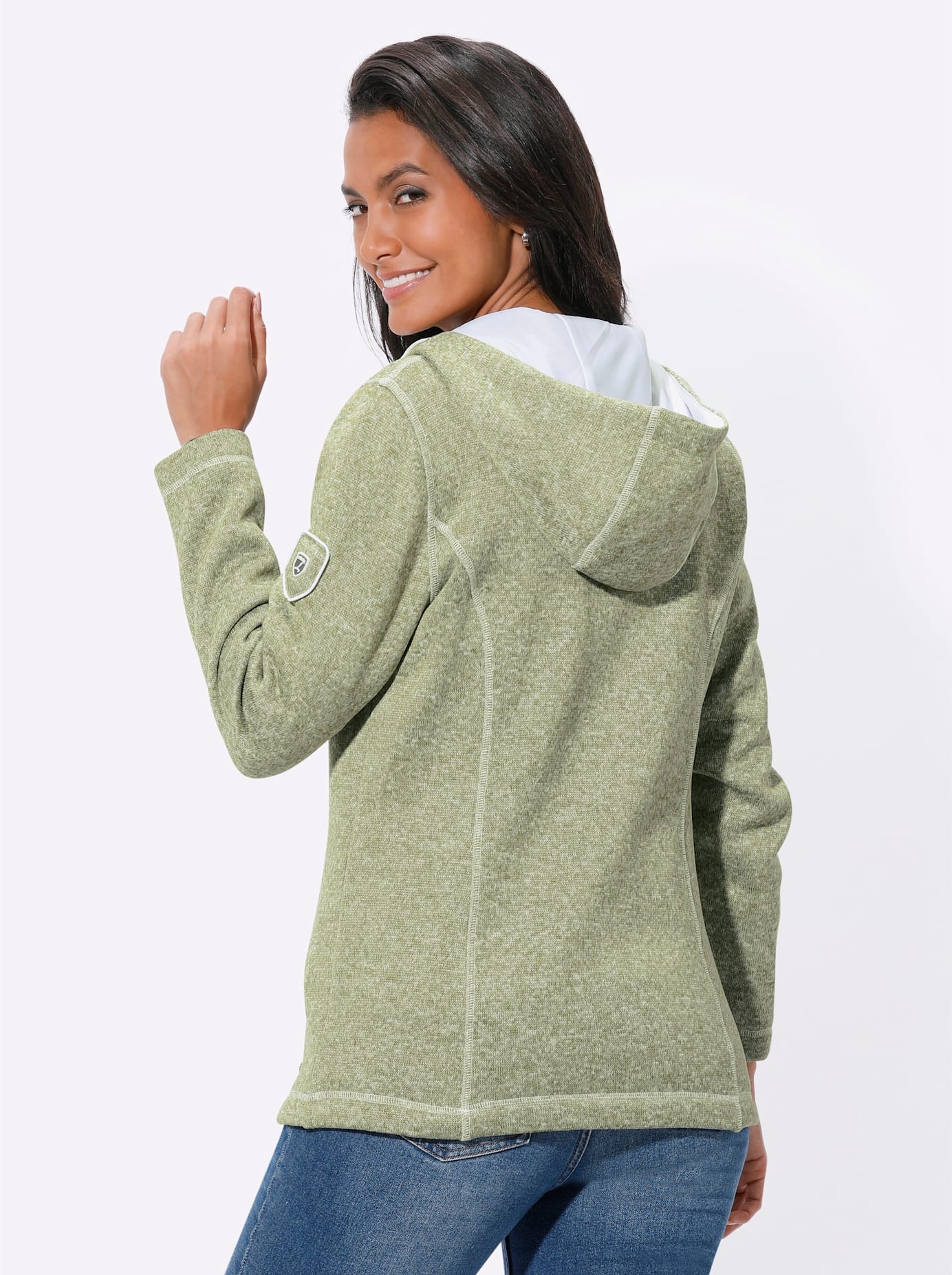 Casual Looks Strickfleecejacke