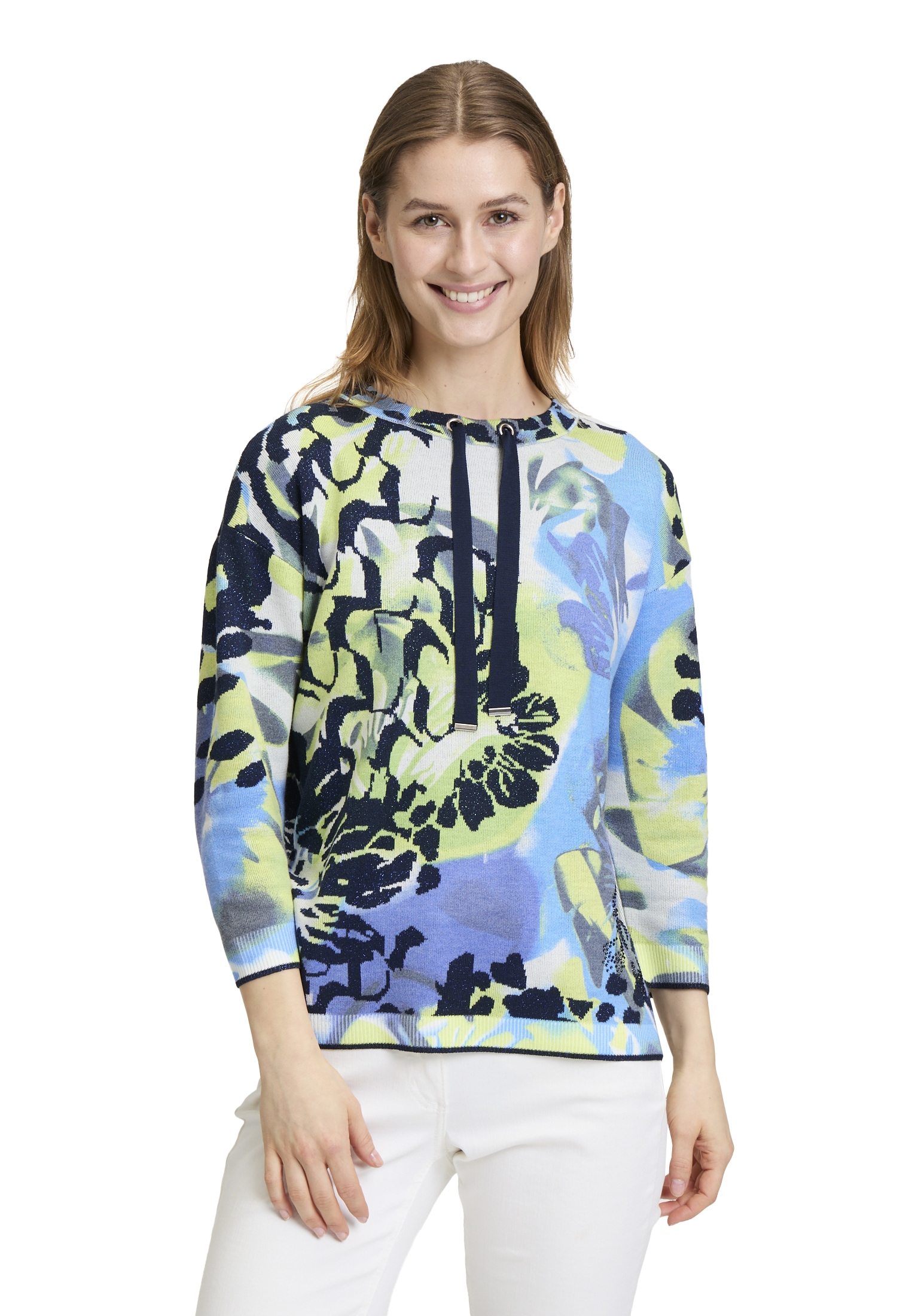 Betty Barclay Strickpullover "Betty Barclay Damen Feinstrickpullover mit Le günstig online kaufen