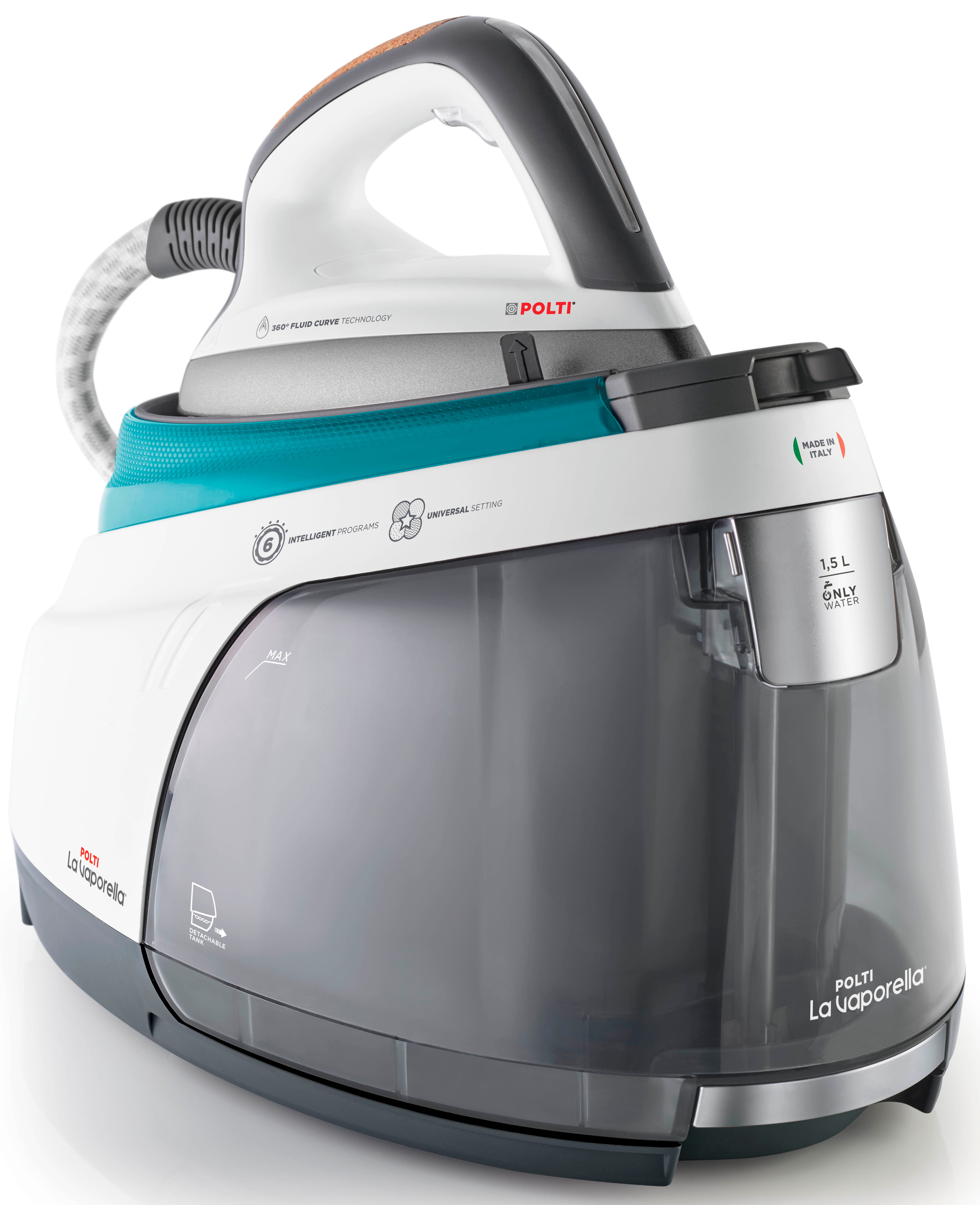 Thumbnail - Polti Dampfbügelstation "LA VAPORELLA XT110" 1.500 ml Wassertank