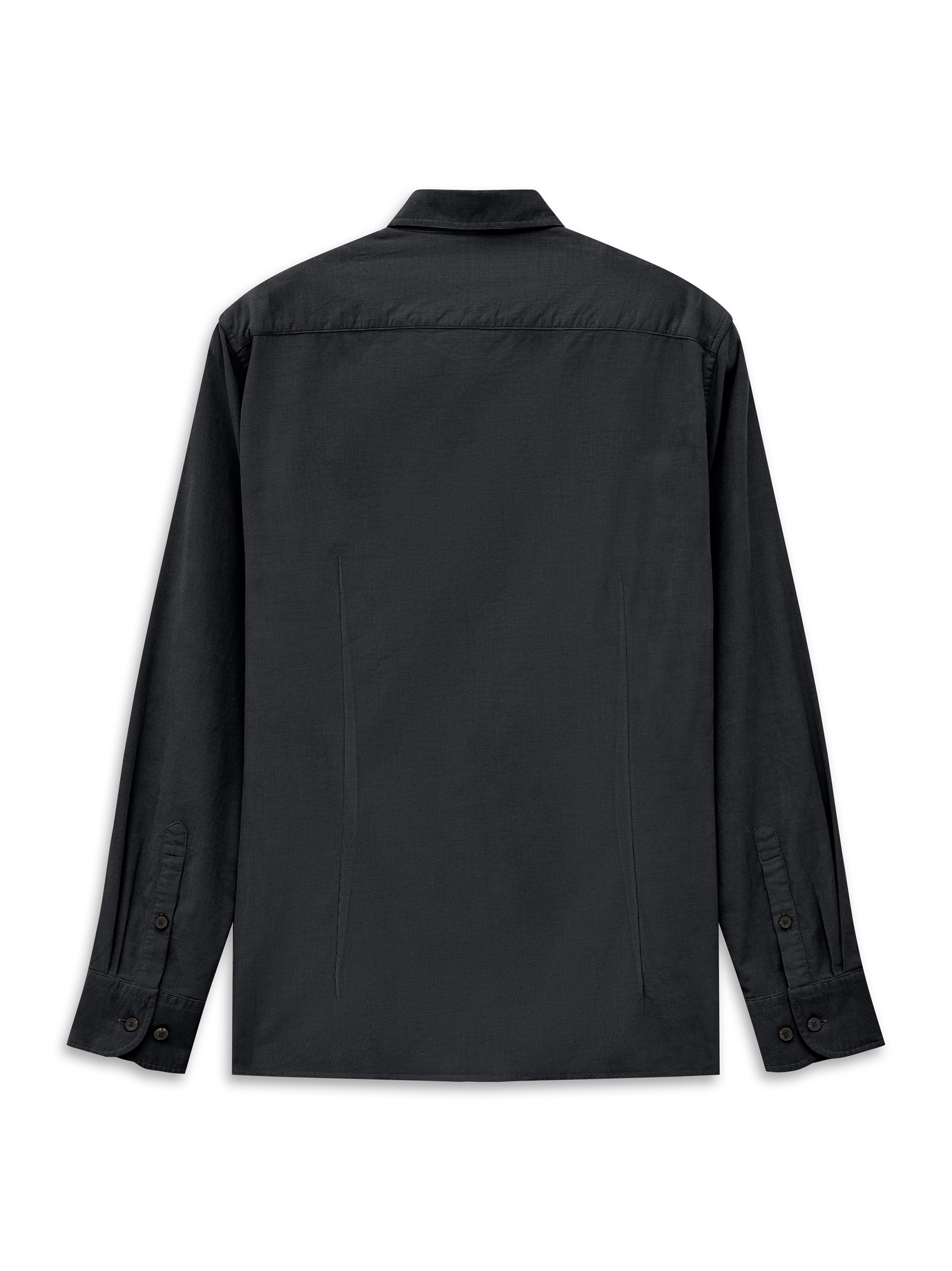 bugatti Langarmhemd »Modern Fit« Modern Fit Cord Baumwolle Button-Down
