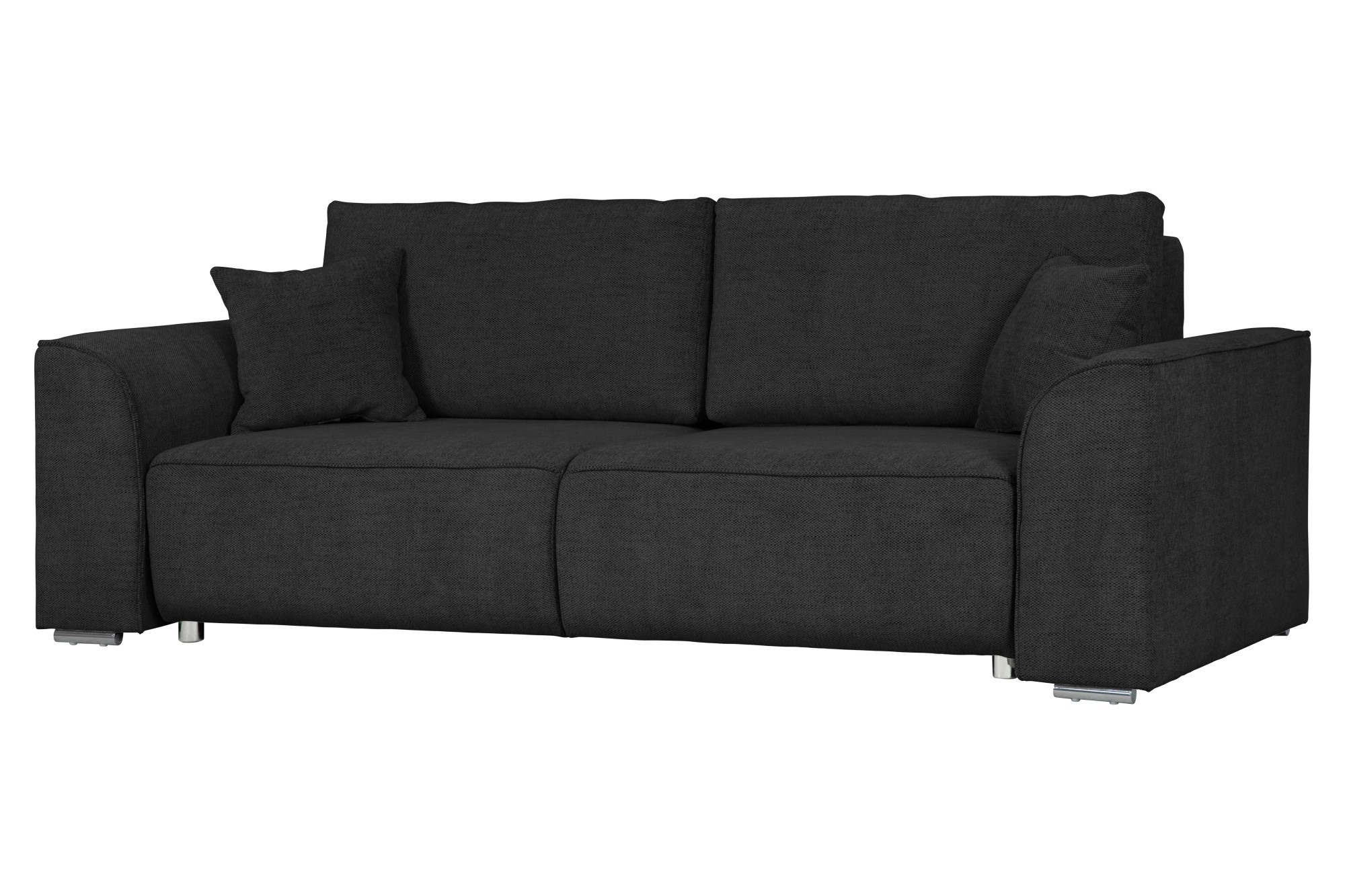 INOSIGN 3-Sitzer Beatrice Schlafsofa, wahlweise auch mit Bettfunktion und Bettkasten, incl. 2 Zierkissen