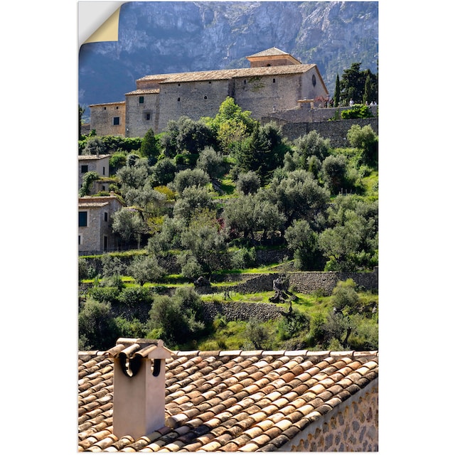Artland Wandbild »Ambiente bei Valldemossa, Mallorca«, Gartenbilder, (1 St.),  als Alubild, Leinwandbild, Wandaufkleber oder Poster in versch. Größen  bestellen | BAUR
