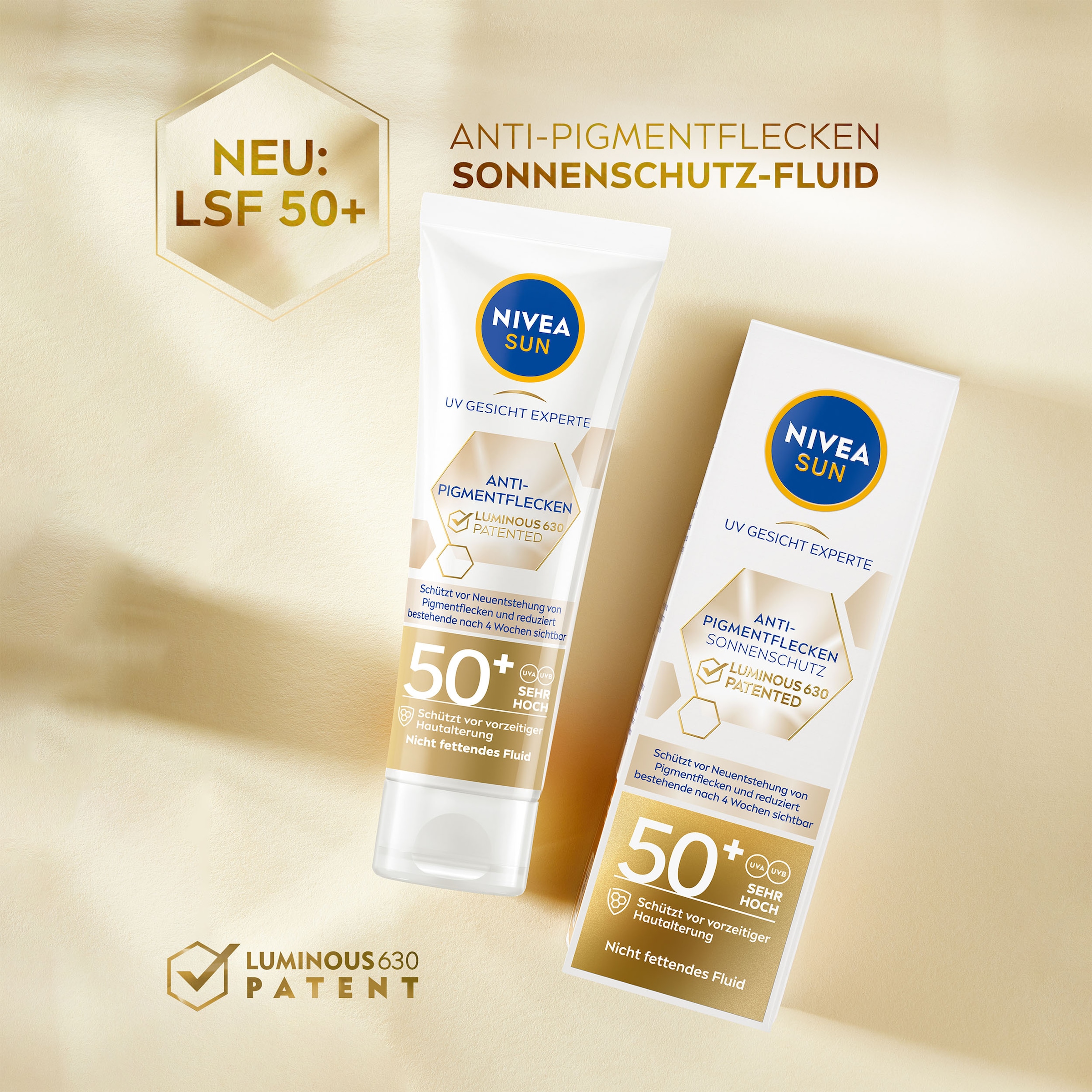 Nivea Sun Sonnenschutzlotion »UV GESICHT EXPERTE Anti Pigmentflecken Sonnenschutz«