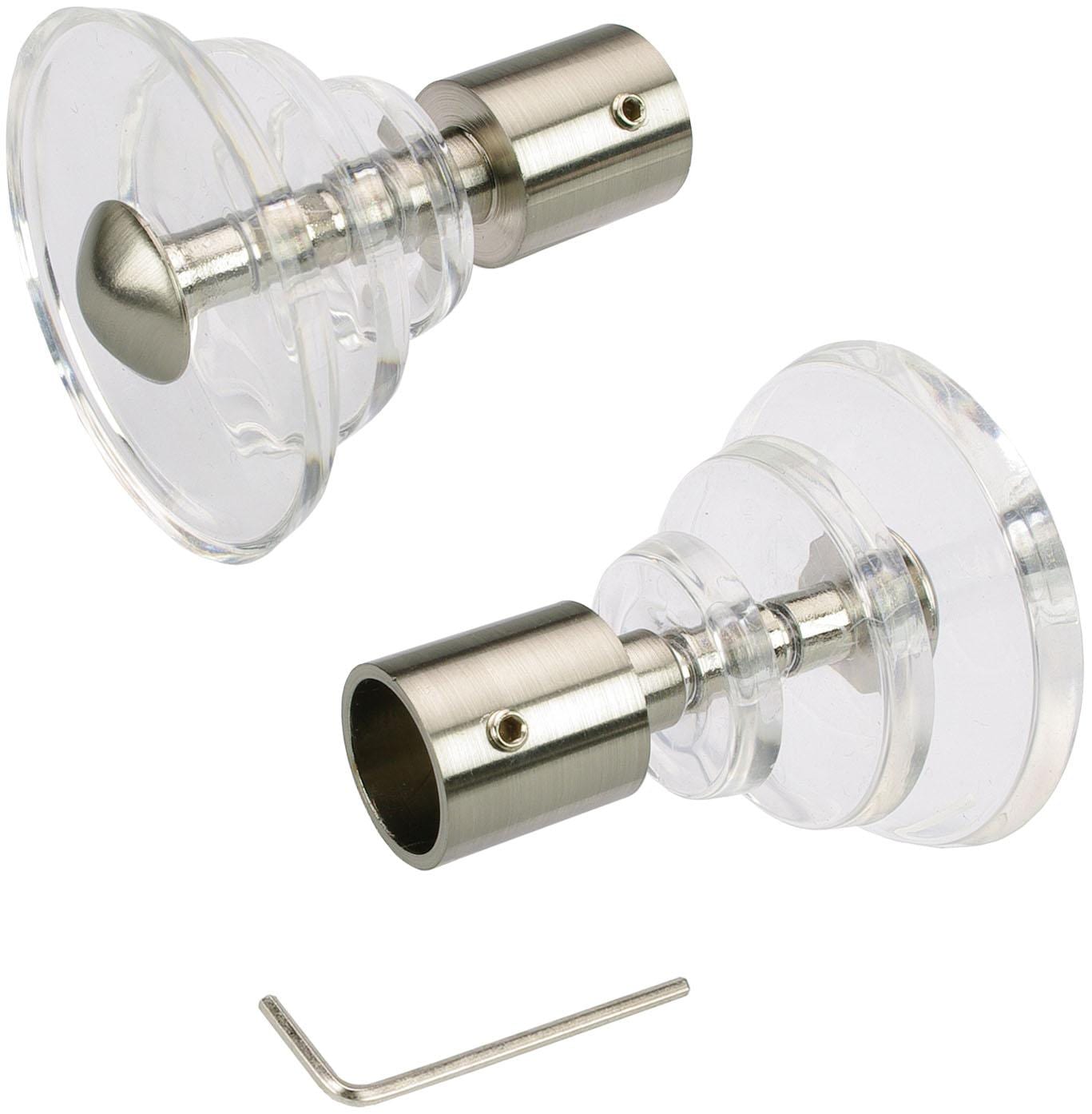 Liedeco Gardinenstangen-Endstück "Luna" für Gardinenstangen Ø 16 mm günstig online kaufen