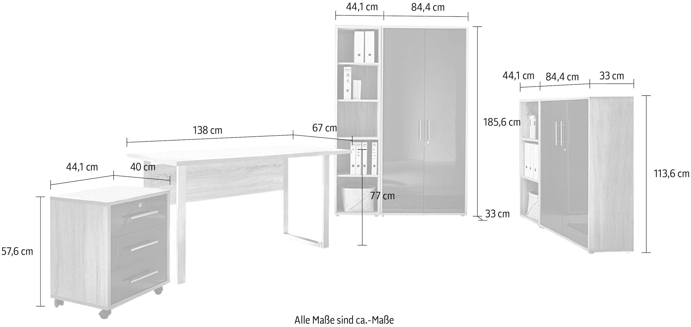 BMG Möbel Büro-Set