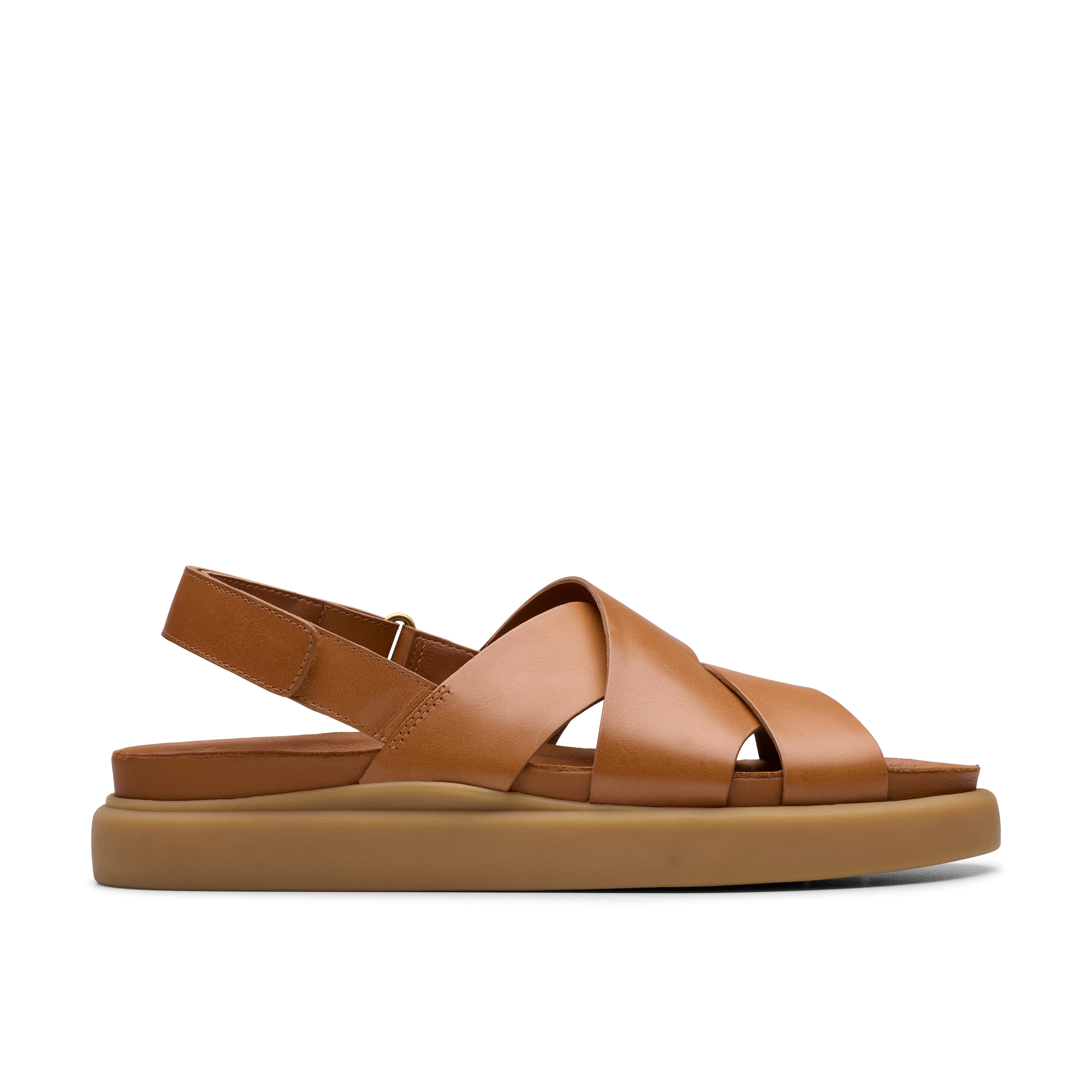 Clarks Sandale »Aristella Sun«, Sling Sandale, Sommerschuh mit Klettverschluss