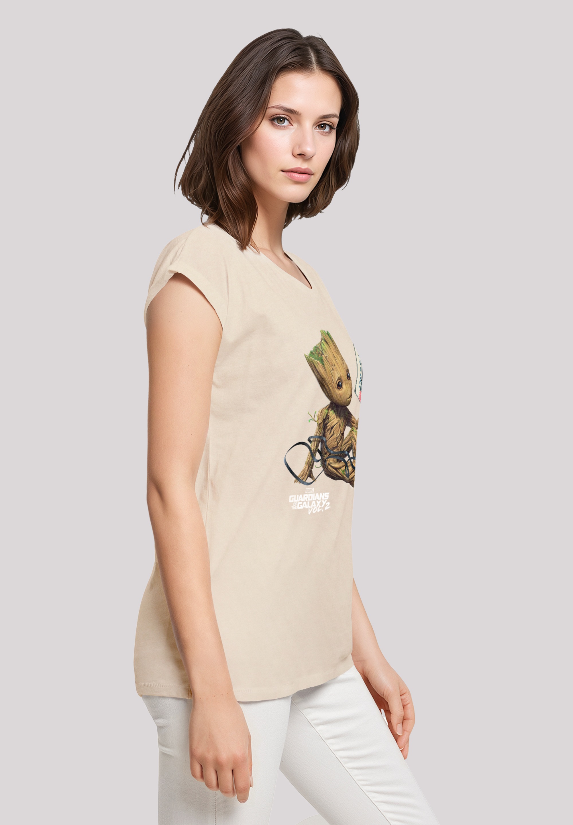 F4NT4STIC T-Shirt »Marvel Guardians Of The Galaxy Vol2 Groot Tape« Premium Qualität