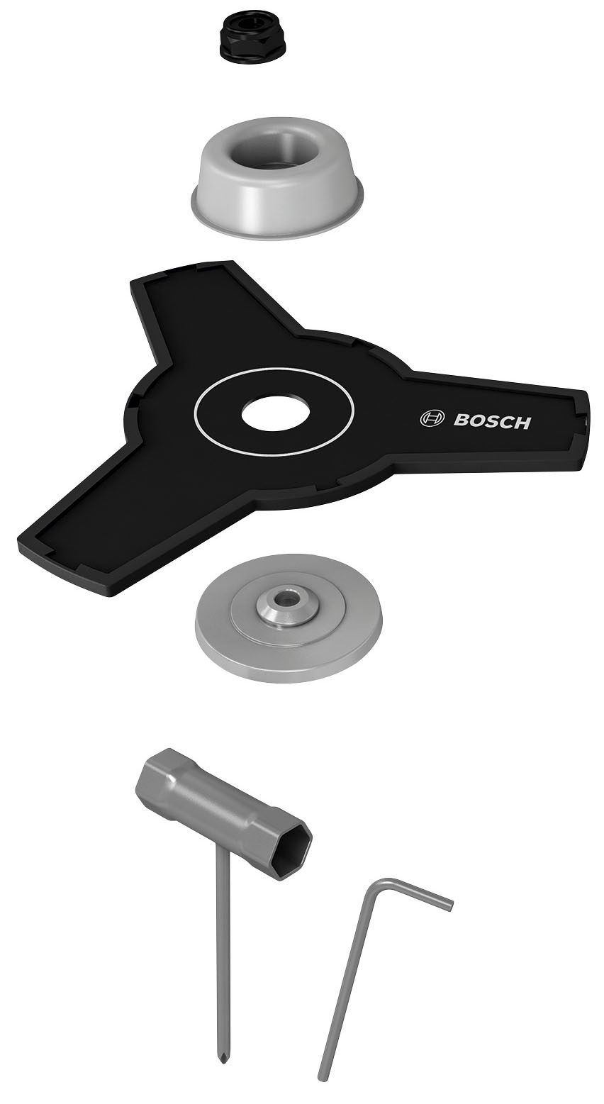 Bosch Home & Garden Motorsensenmesser »Mähmesser Umbausatz«, für AdvancedGrassCut 36V-33 und AdvancedBrushCut 36V-23-750