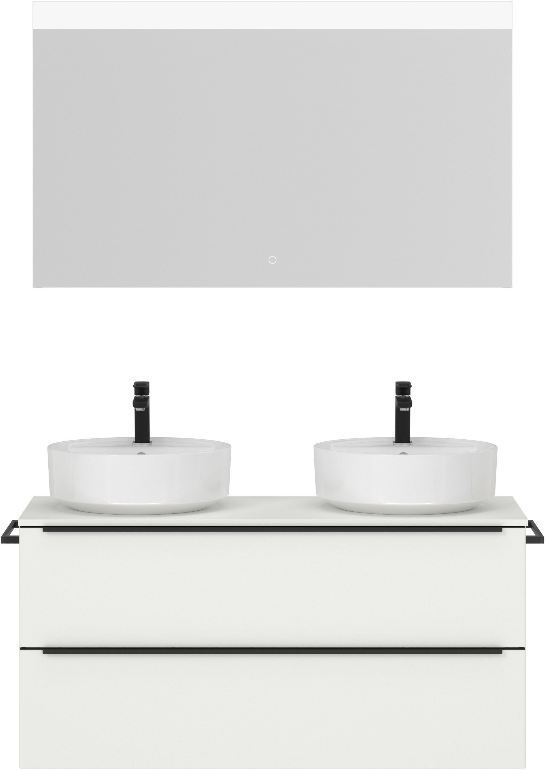 nobilia Badmöbel-Set "Alvene" vormontiert, mit Soft-Close, 2 Stk. tlg. günstig online kaufen