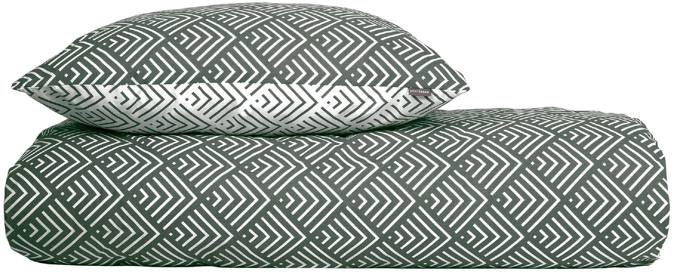 Schiesser Bettwäsche »Mabel aus weicher Baumwolle mit abstraktem Muster«, MADE IN GREEN by OEKO-TEX®