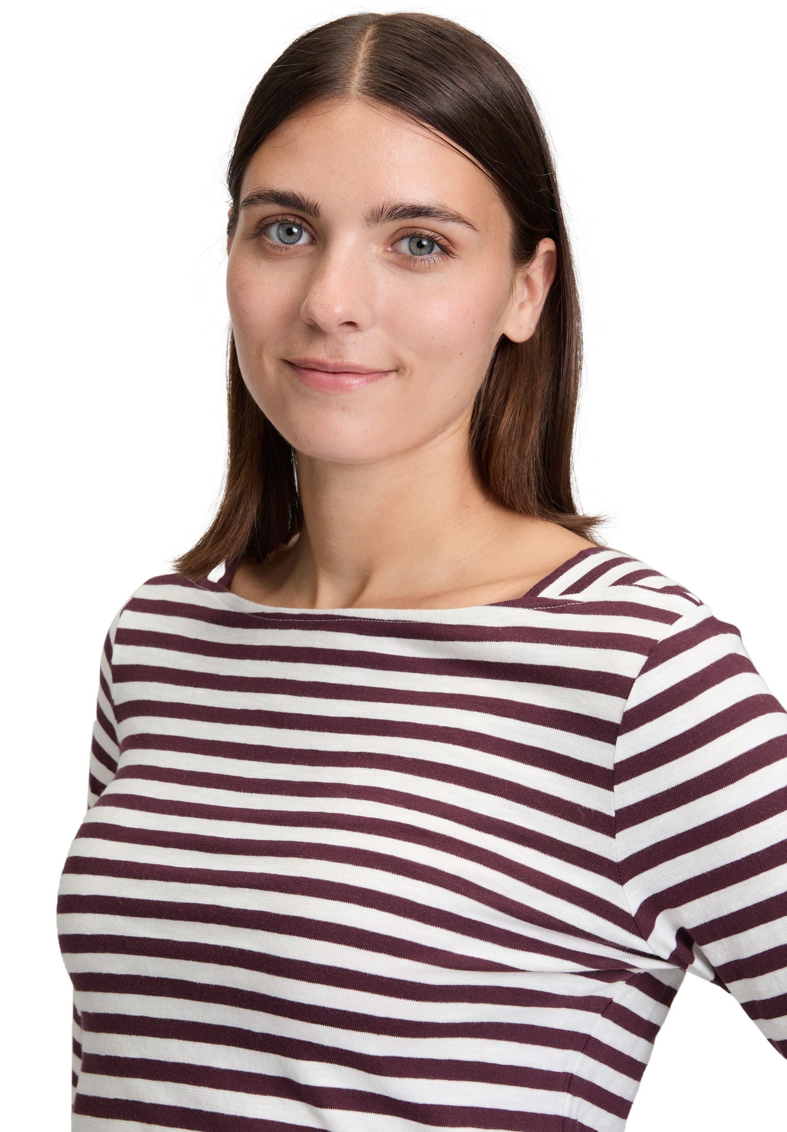 Betty&Co Kurzarmshirt »Betty & Co Damen Ringelshirt mit U-Boot-Ausschnitt«, (1 tlg.)