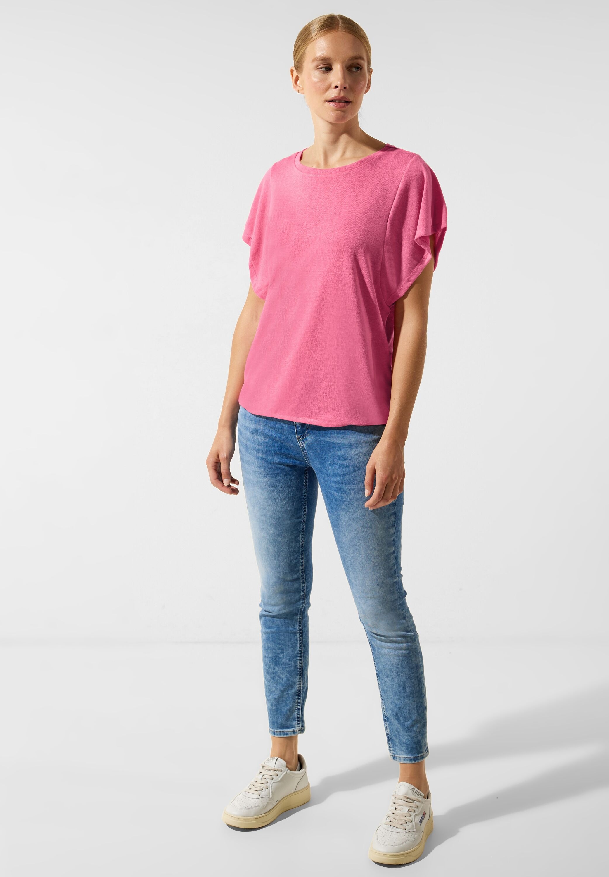 STREET ONE T-Shirt, in Unifarbe