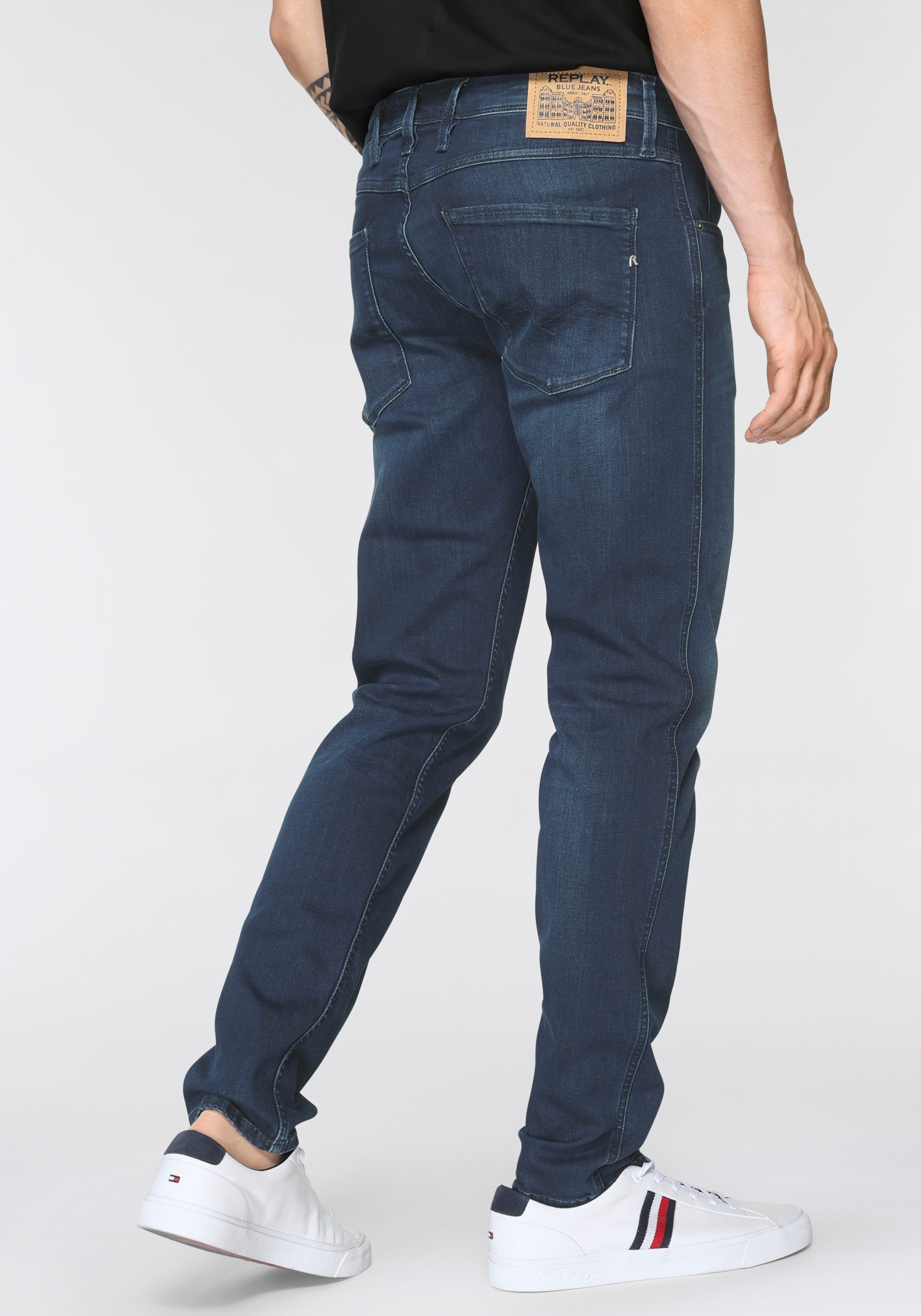 Replay Slim-fit-Jeans "Anbass Superstretch" elastisch günstig online kaufen