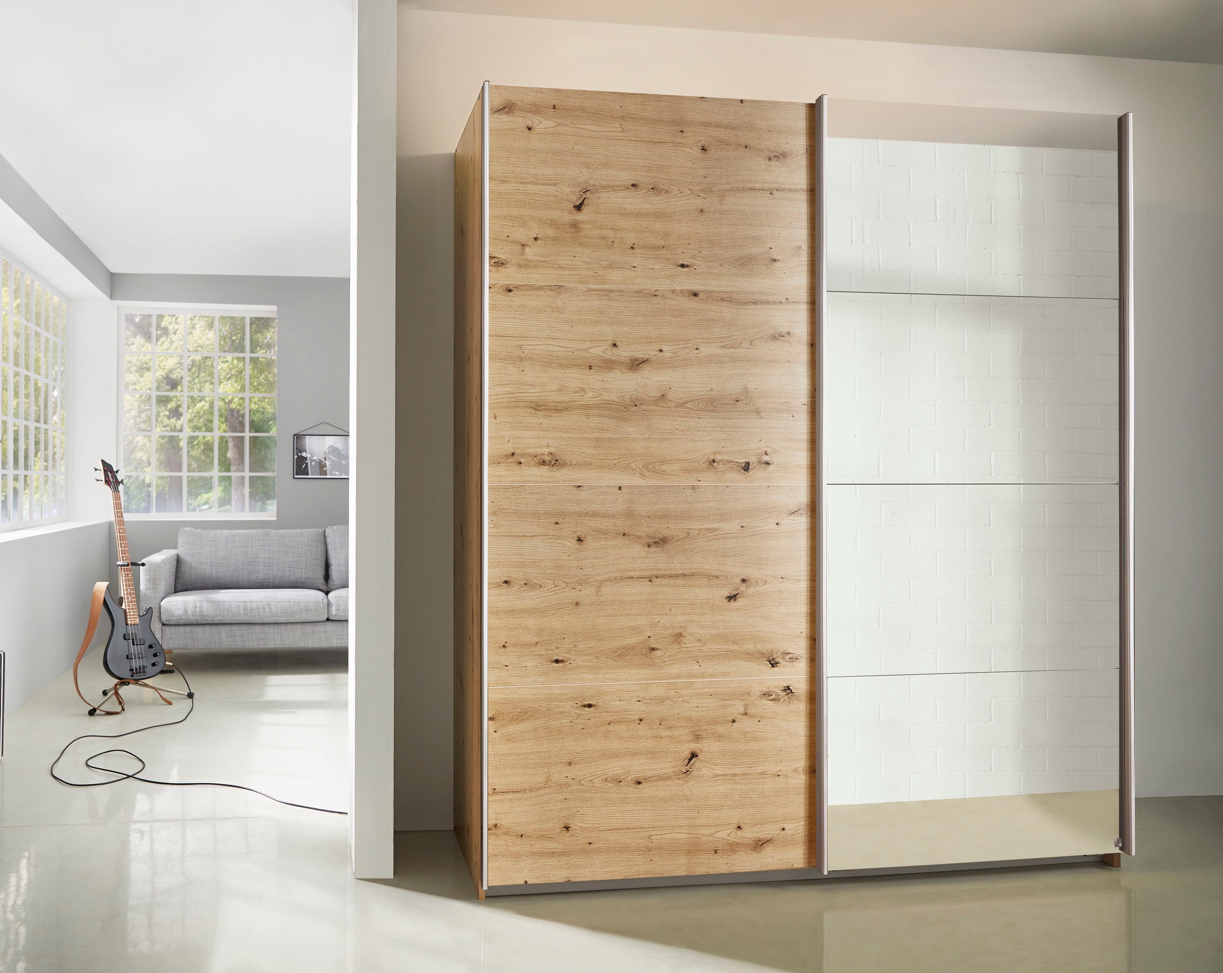 OTTO home Schwebetürenschrank "Kleiderschrank Schrank Garderobe Schlafzimme günstig online kaufen