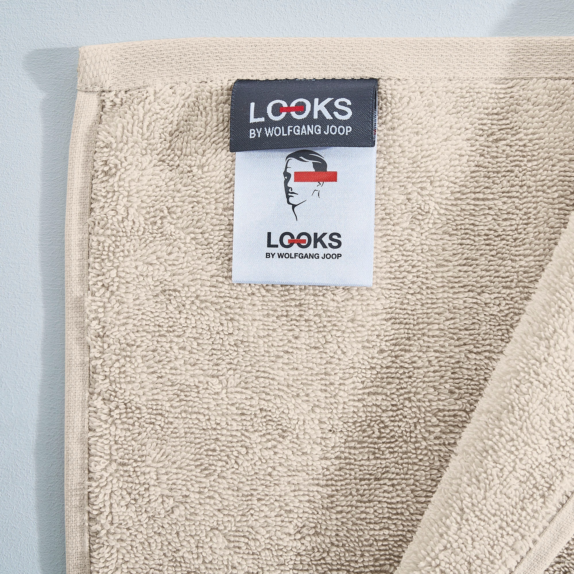 LOOKS by Wolfgang Joop Handtuch »LOOKS«, (1 St.), mit Logobestickung