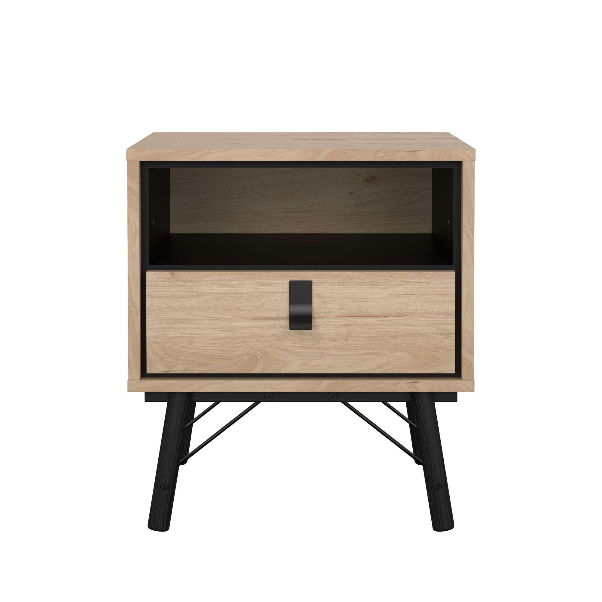 andas Nachttisch »RY«, Breite/Höhe 53/60 cm, 1 offenes Fach, 1 Schublade