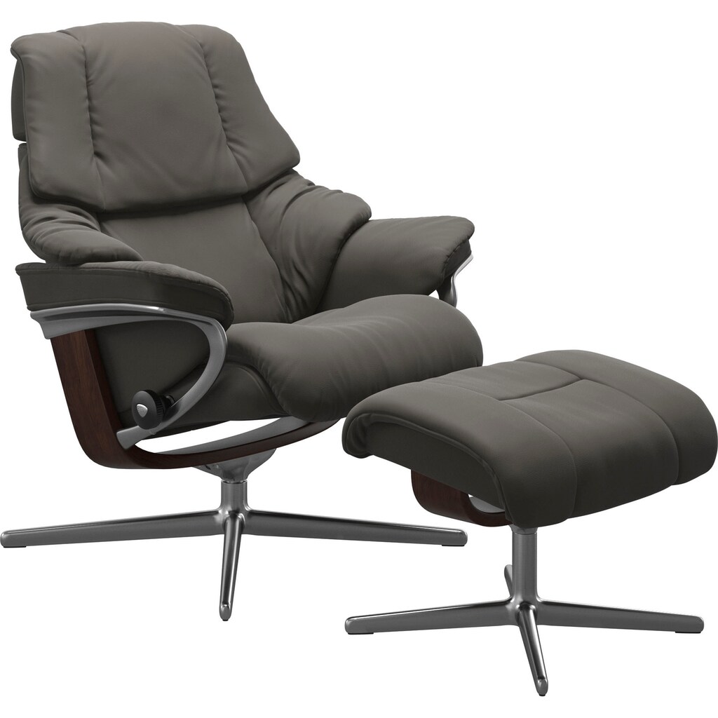 Stressless® Relaxsessel »Reno«, (Set, Relaxsessel mit Hocker)