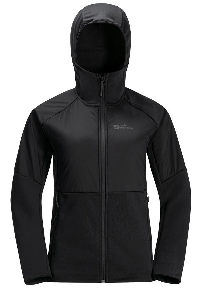 Jack Wolfskin Kapuzenfleecejacke »ALPGRAT PRO INS FZ W«, mit Kapuze
