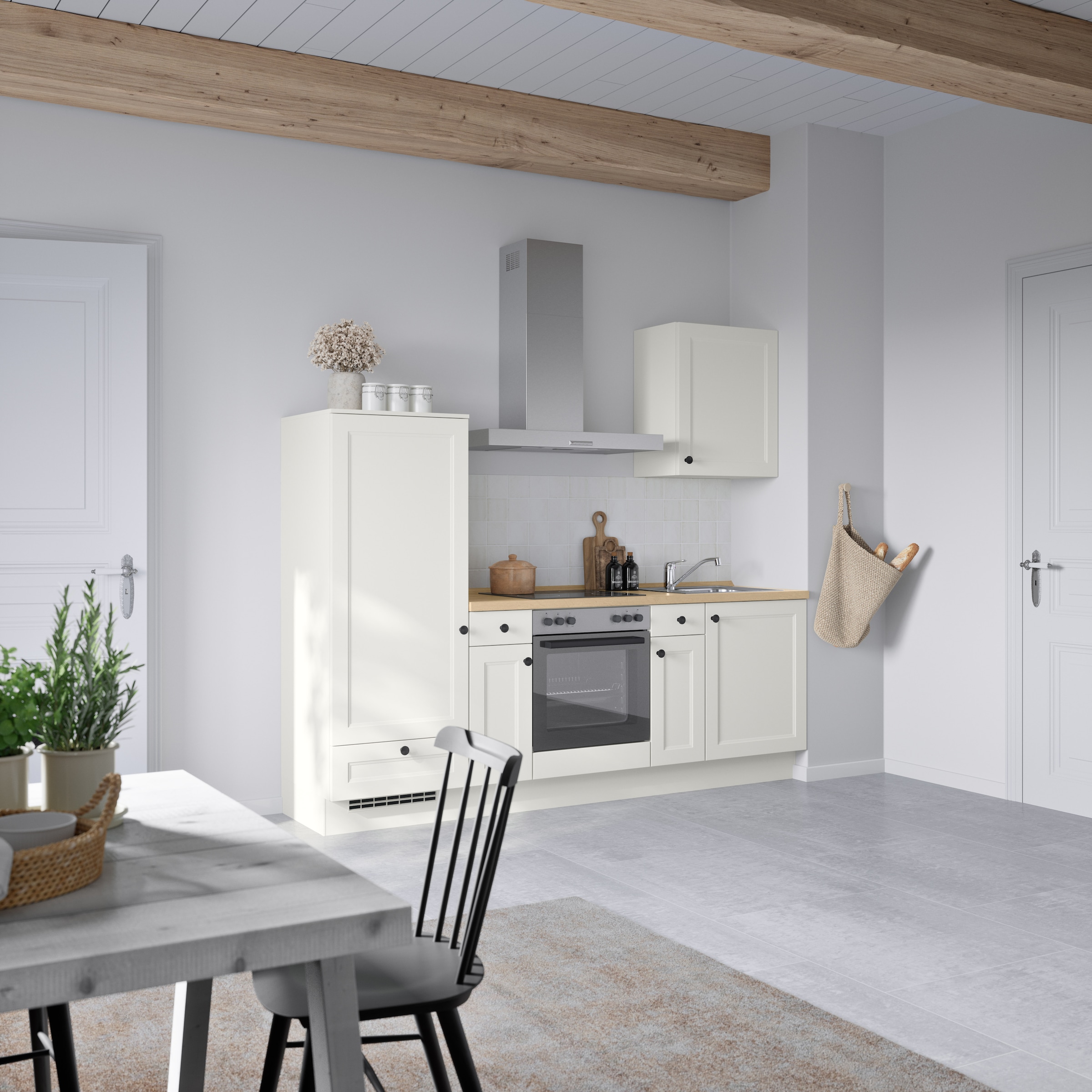 nobilia® Küchenzeile »"Cascada I"«, vormontiert, Ausrichtung wählbar, Breite 240 cm, wahlw. mit E-Geräten