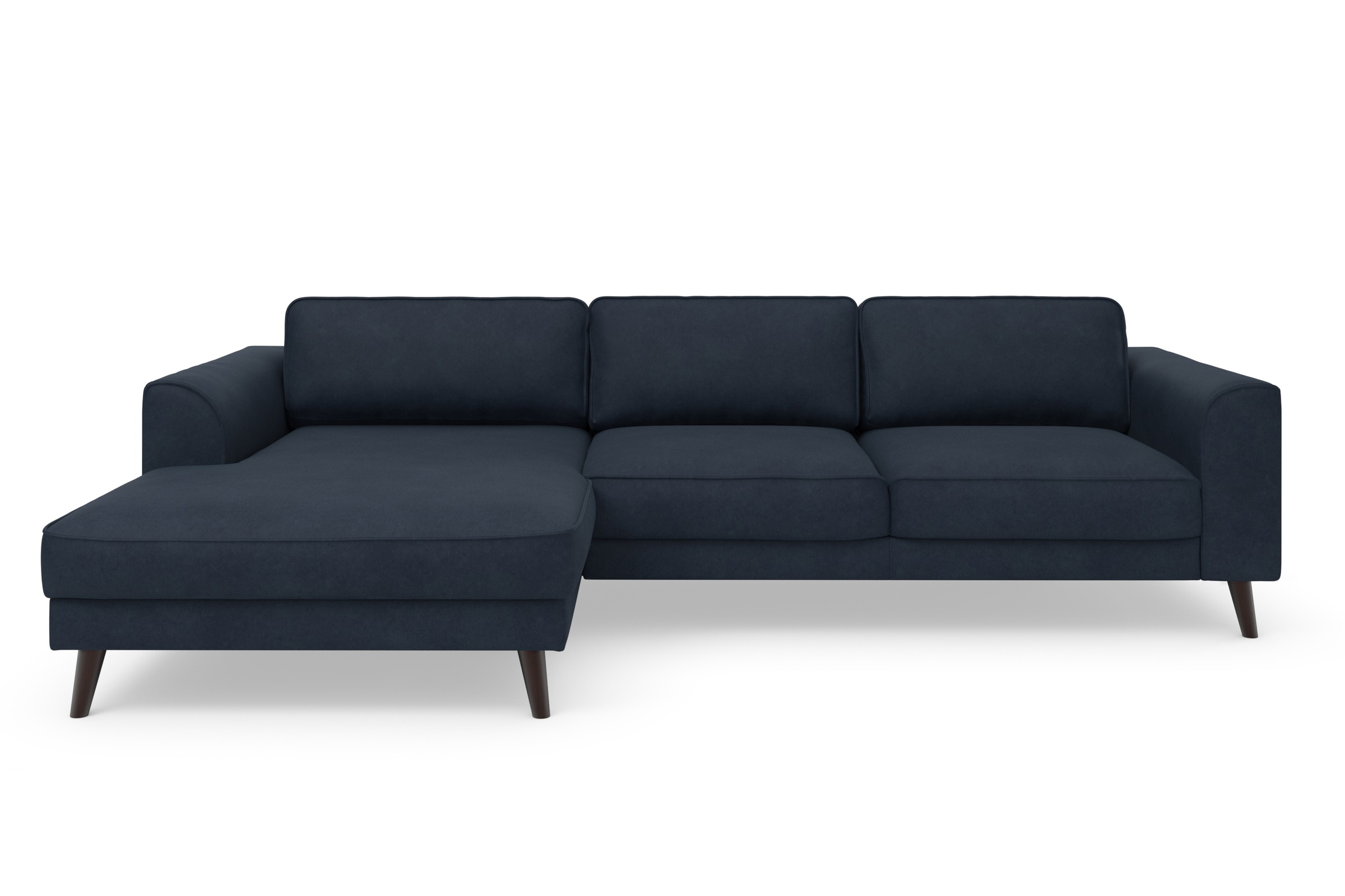 TRENDMANUFAKTUR Ecksofa »Lumber Jack, elegantes Designsofa, zeitlos modern, hoher Sitzkomfort«, wahlweise mit Bettfunktion u. Bettkasten, L-Form