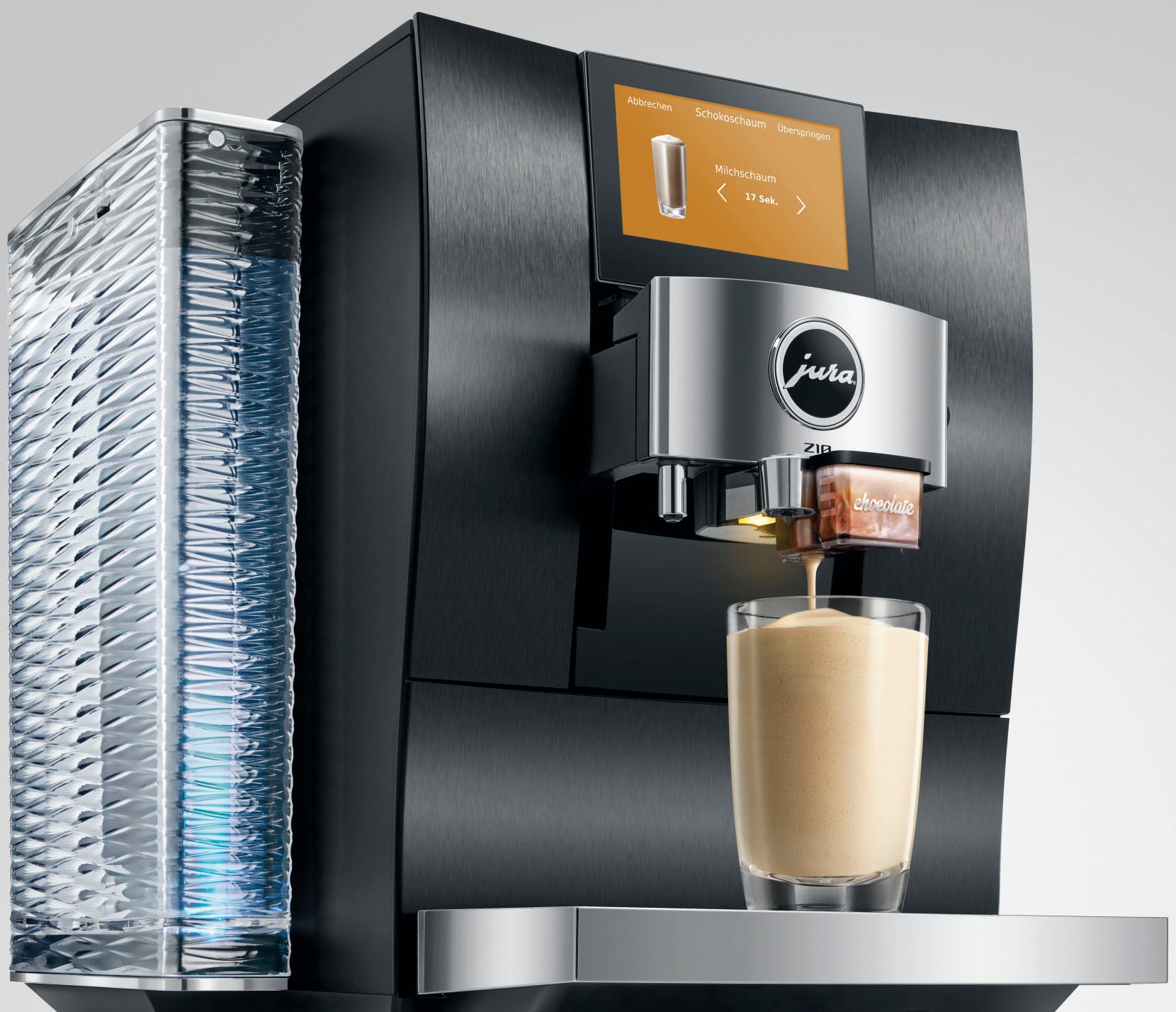 JURA Kaffeevollautomat »15609 Z10 Aluminium Black (EB)«