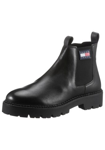 Tommy Jeans Chelseaboots »HERITAGE BRANDING CHELSEA BOOT«, mit Profillaufsohle kaufen