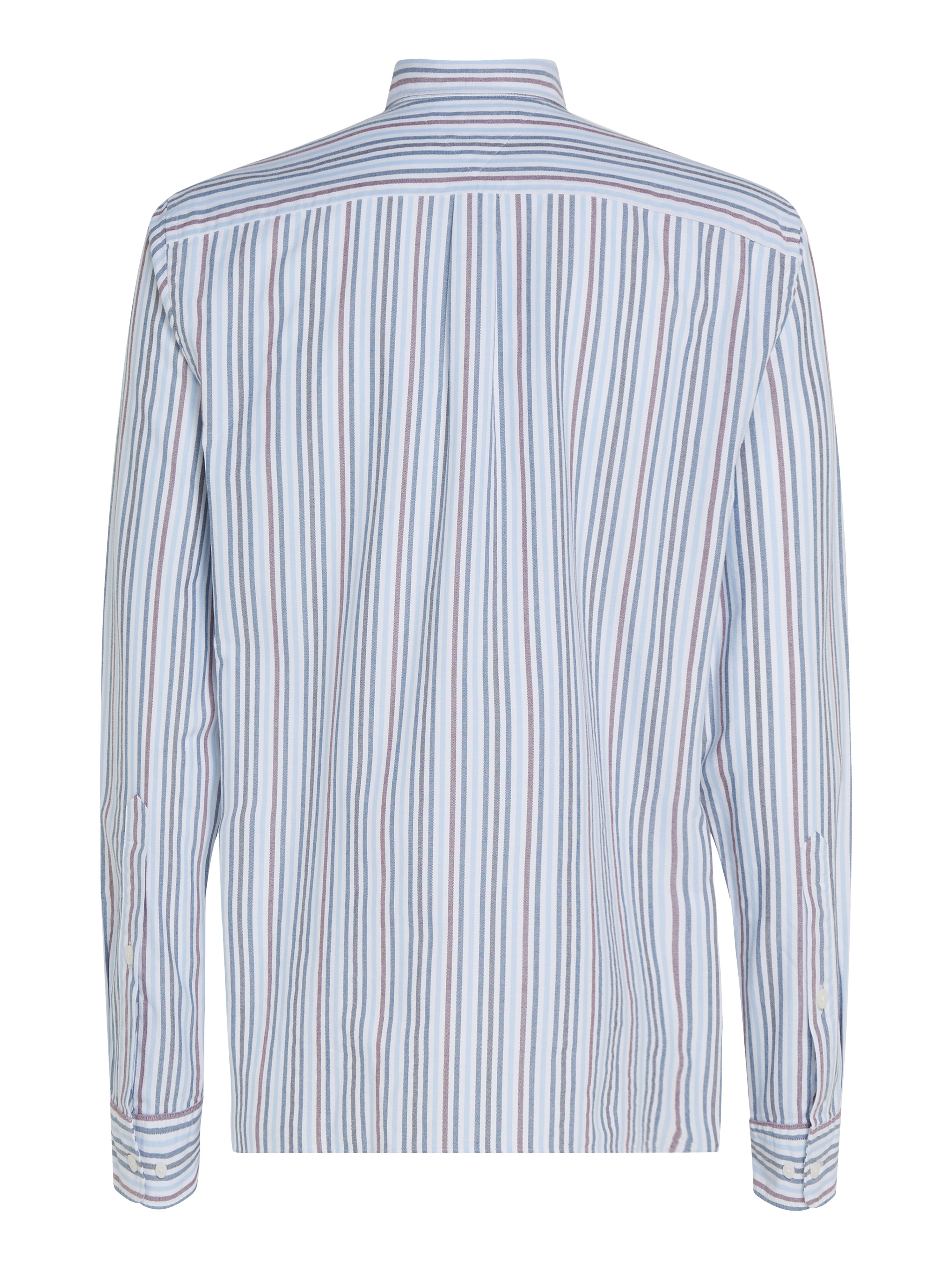 Tommy Hilfiger Langarmhemd »MULTI STRIPE OXFORD RF SHIRT«