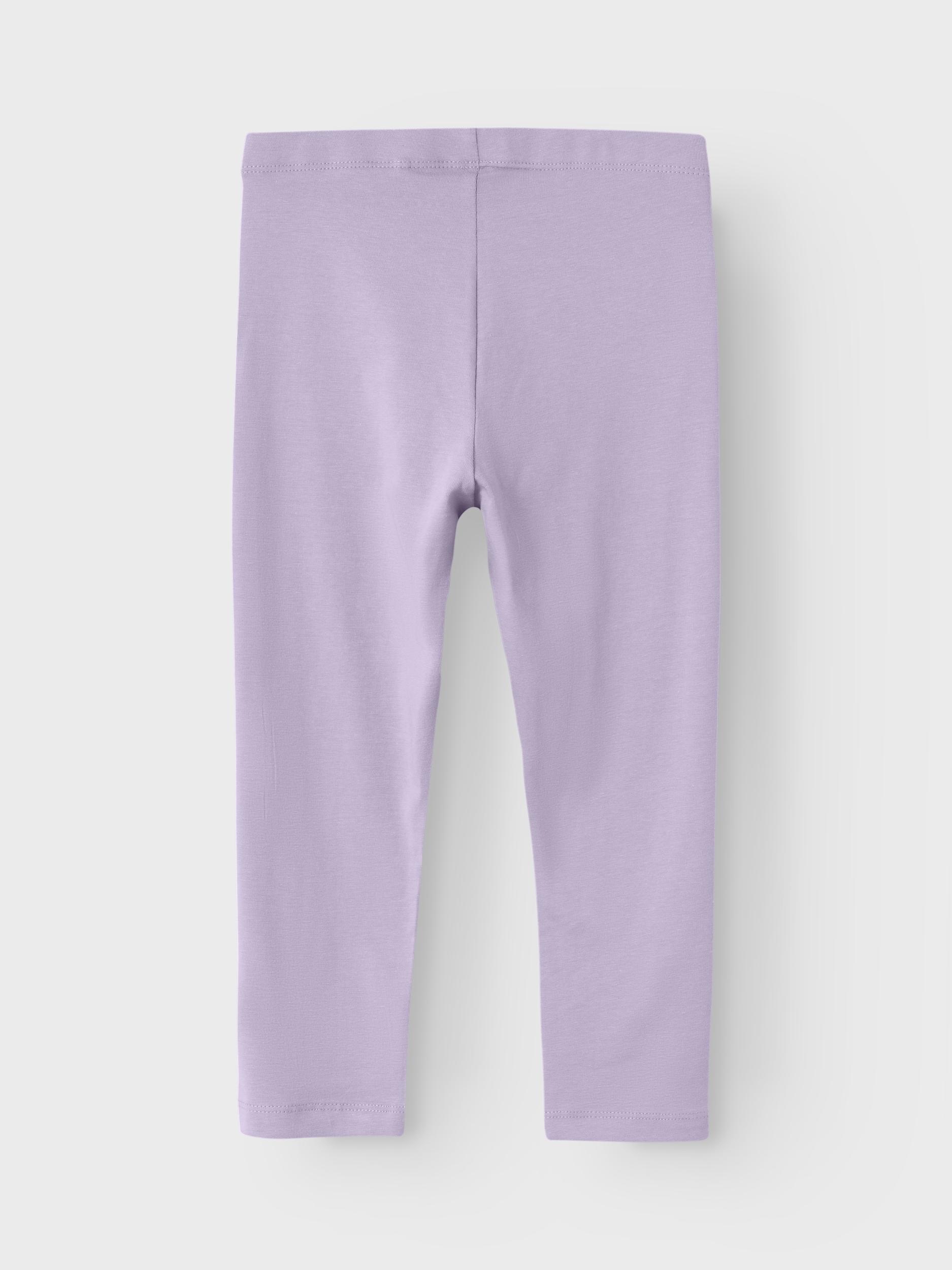Legging Long élastiqué Coton Noir Fille | La Halle