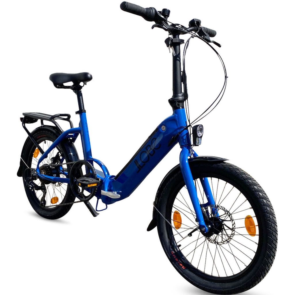 LLobe E-Bike »EasyStar, 10Ah«, 7 Gang, Shimano, Heckmotor 250 W